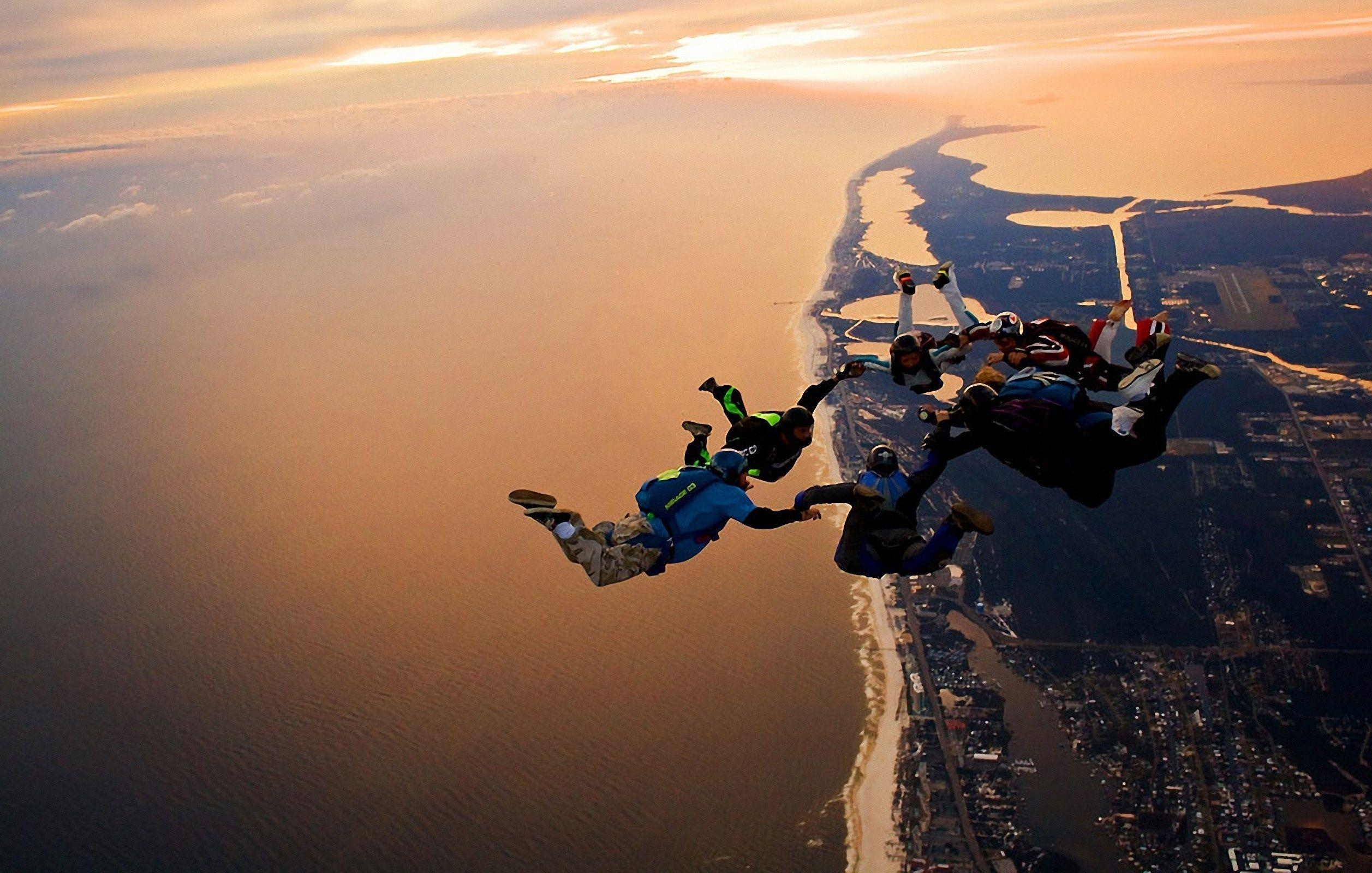 2520x1600 Skydiving HD Wallpaper, Desktop