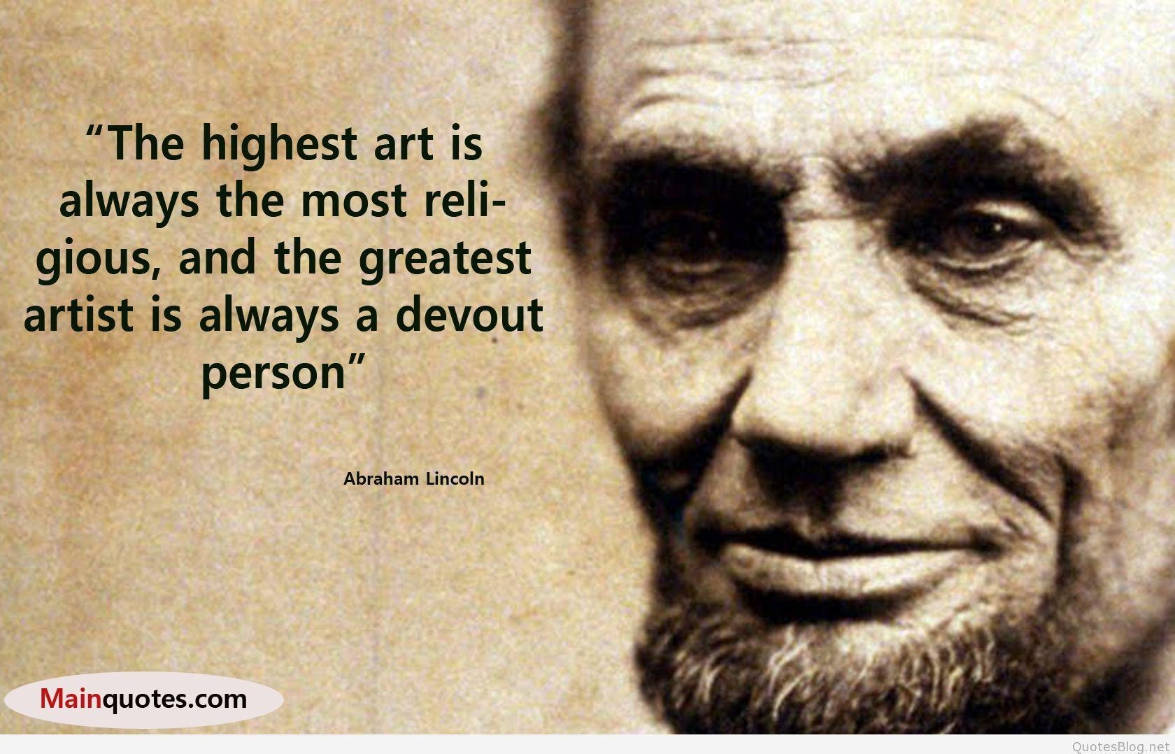 1680x1080 Best Inspirational Abraham Lincoln quotes, Desktop