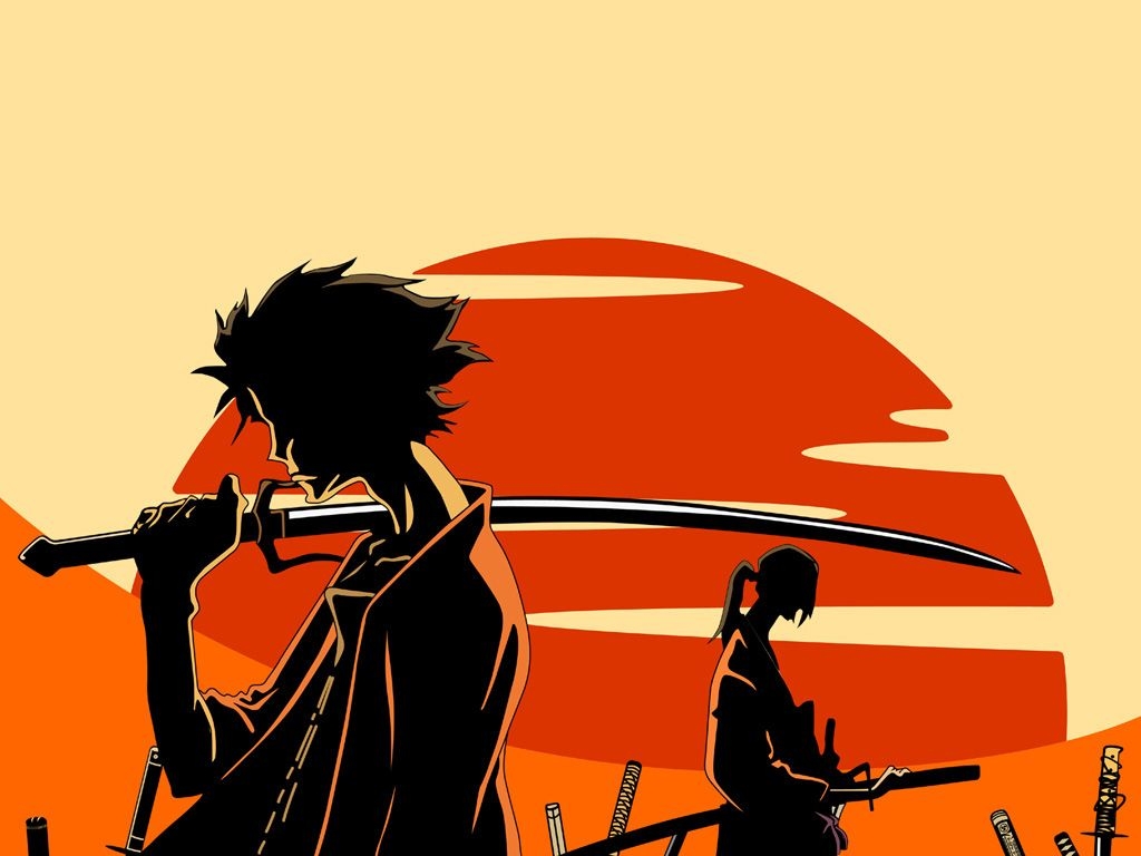 1030x770 all male jin male mugen polychromatic samurai champloo. konachan.com.com Anime Wallpaper, Desktop