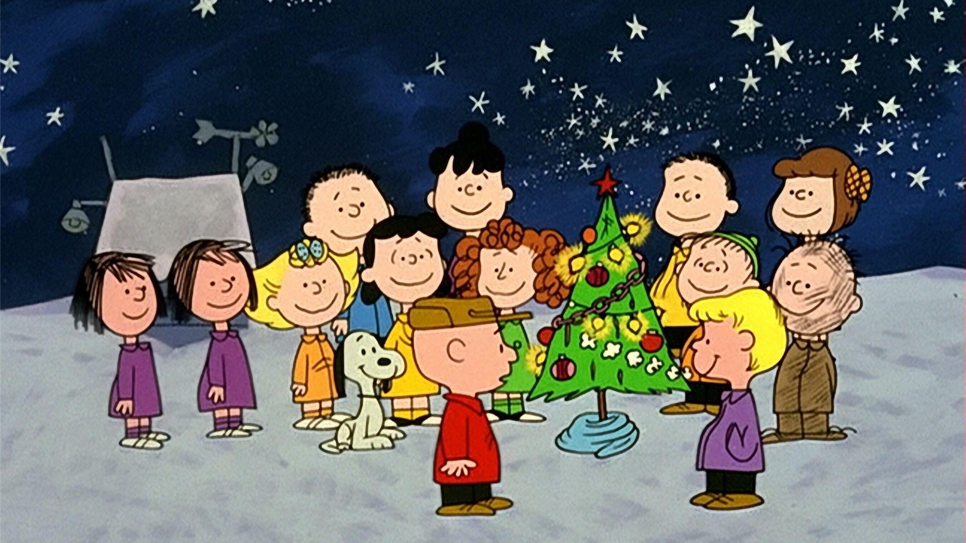 1920x1080 Snoopy Christmas Tree Wallpaper, Desktop