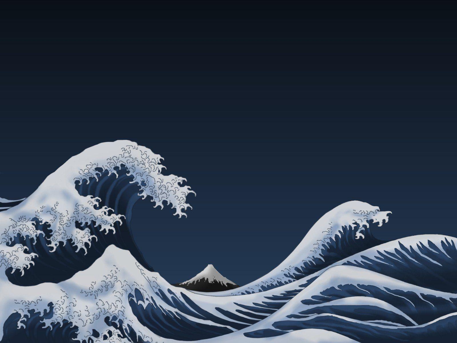 1600x1200 Katsushika Hokusai Sea The Great Wave Off Kanagawa Thirty Six, Desktop