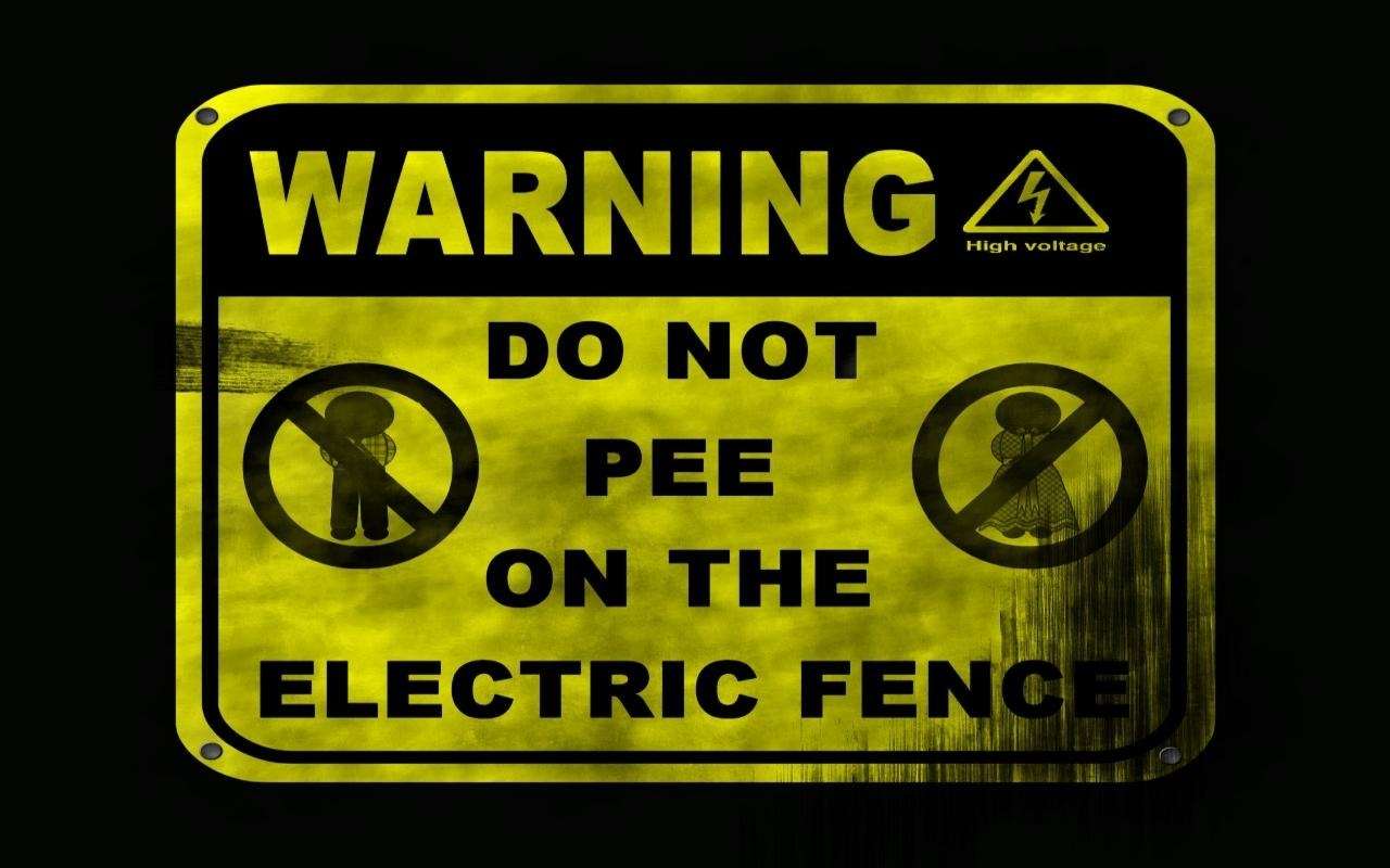 1280x800 Funny Warning Signs 20 Desktop Wallpaper, Desktop