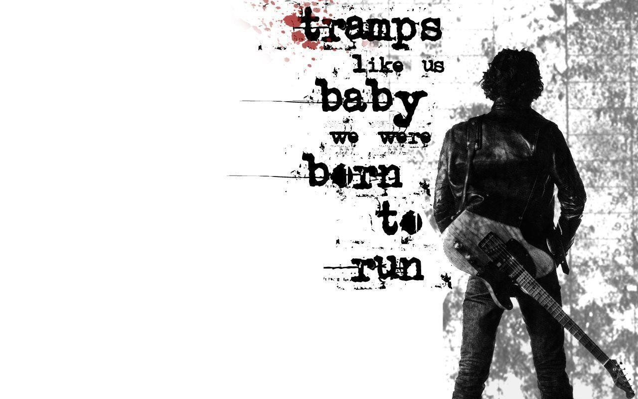 1280x800 image For > Bruce Springsteen Wallpaper Born To Run, Desktop