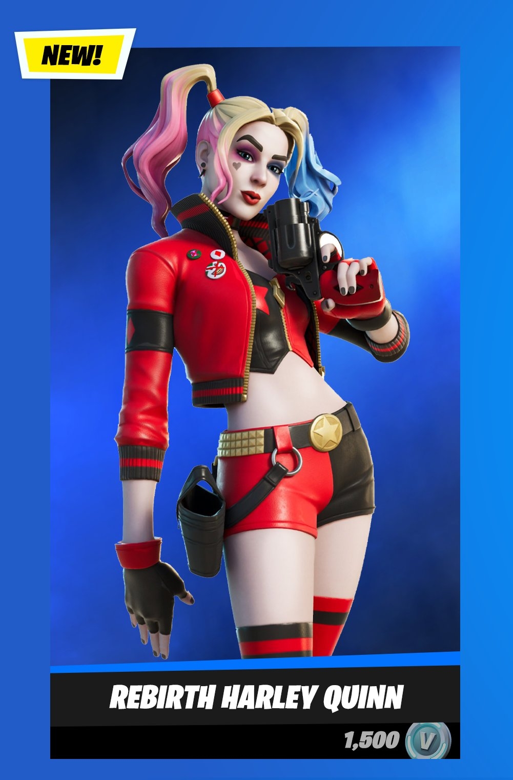 1010x1530 Rebirth Harley Quinn Fortnite wallpaper, Phone