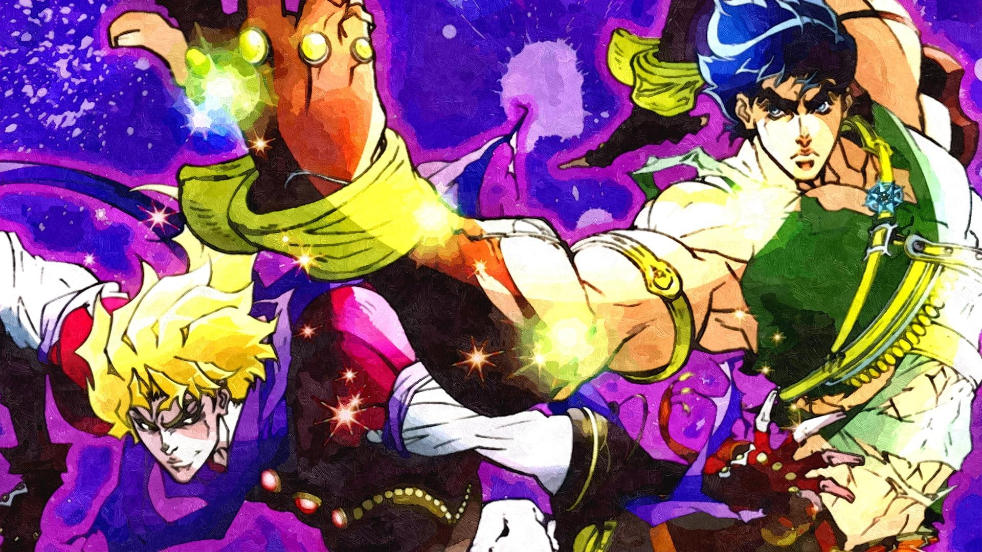 1920x1080 Anime, Jojo's Bizarre Adventure, Dio Brando, Jonathan Joestar, HD, Desktop