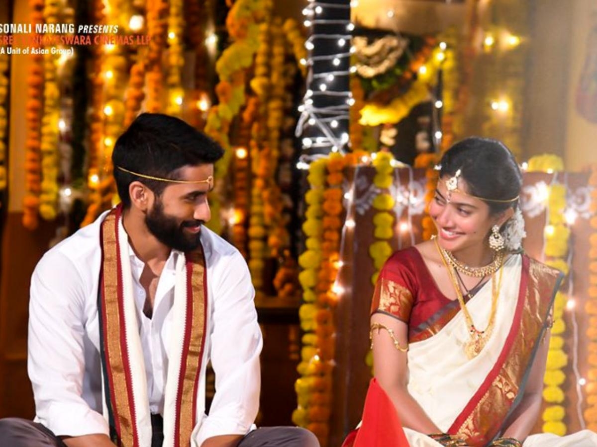 1200x900 Love Story: Naga Chaitanya and Sai Pallavi look beautiful together as a married couple in the latest poster, Desktop