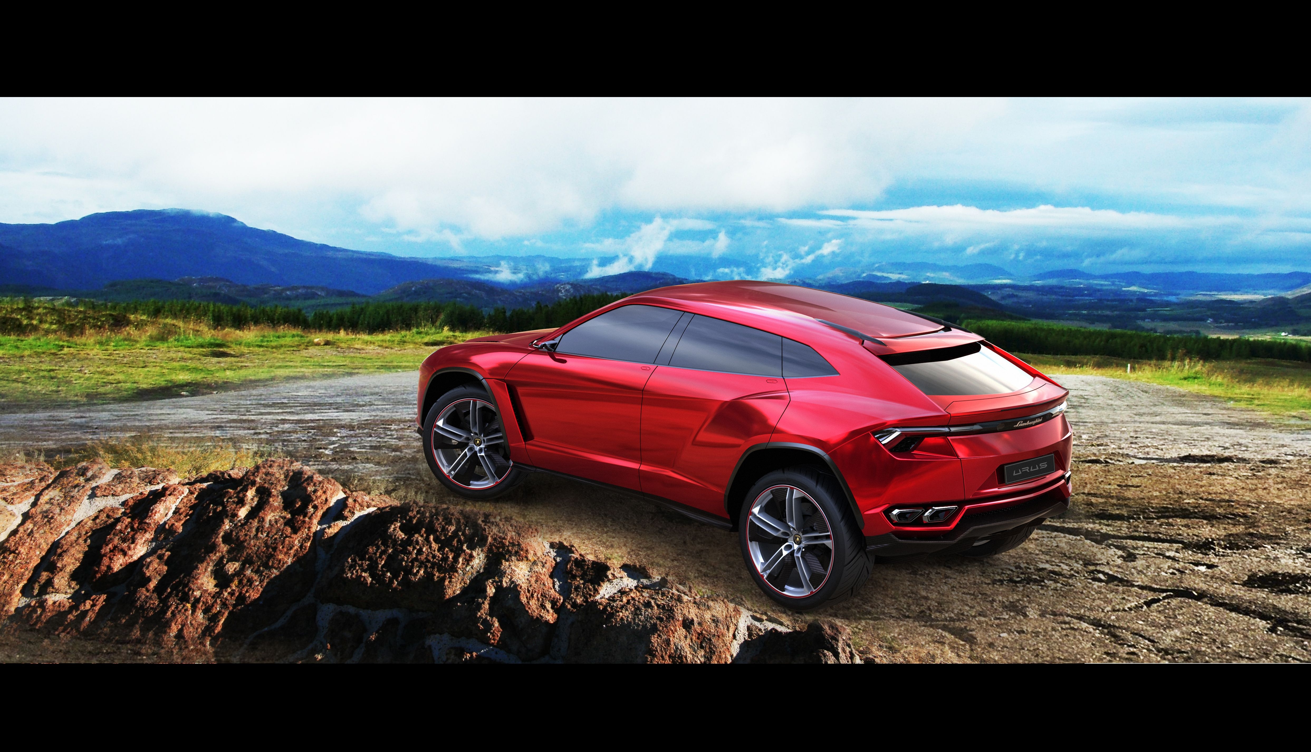 4980x2860 Lamborghini Urus red color 4k wide uhd wallpaper, Desktop