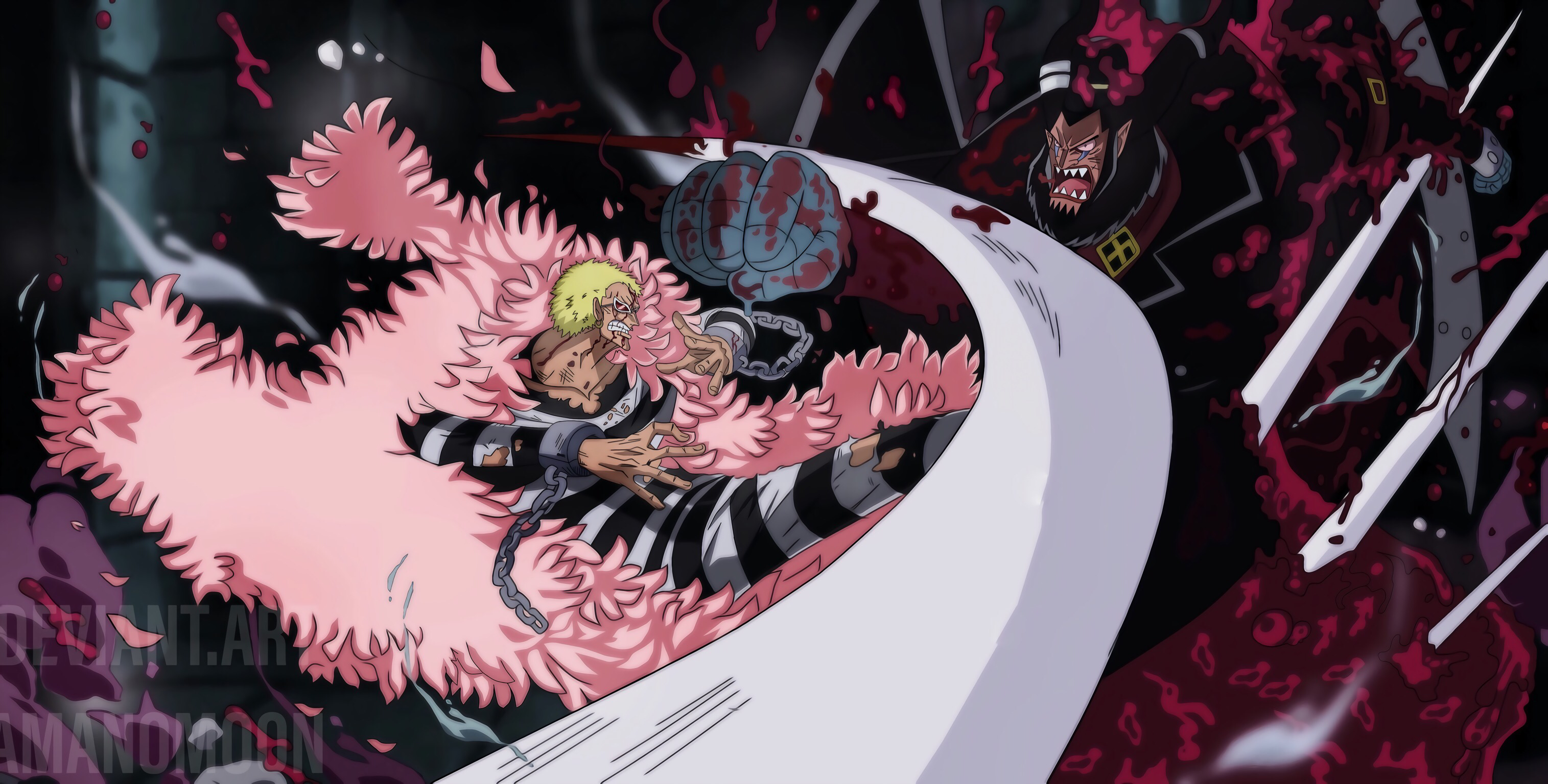 3030x1540 Donquixote Doflamingo HD Wallpaper and Background, Desktop