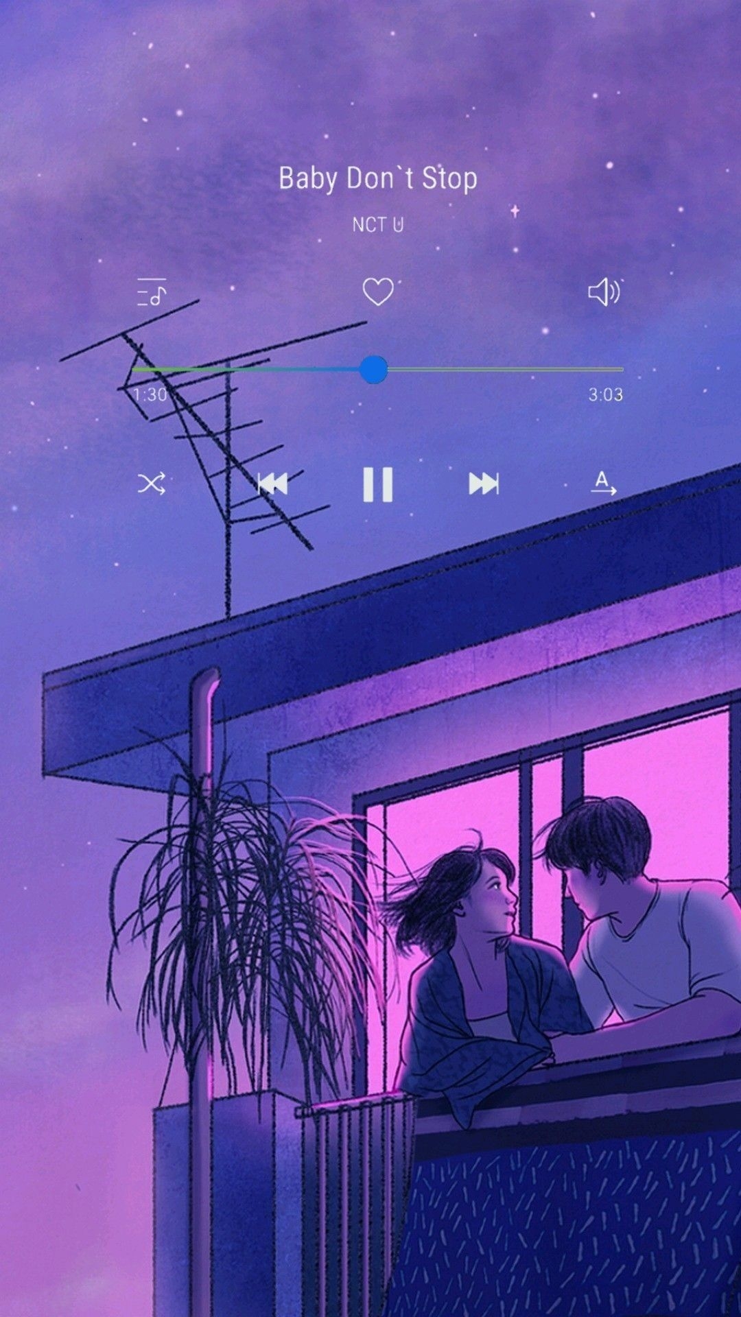 1080x1920 Aesthetic Art Aesthetic Anime Couple Wallpaper, Phone