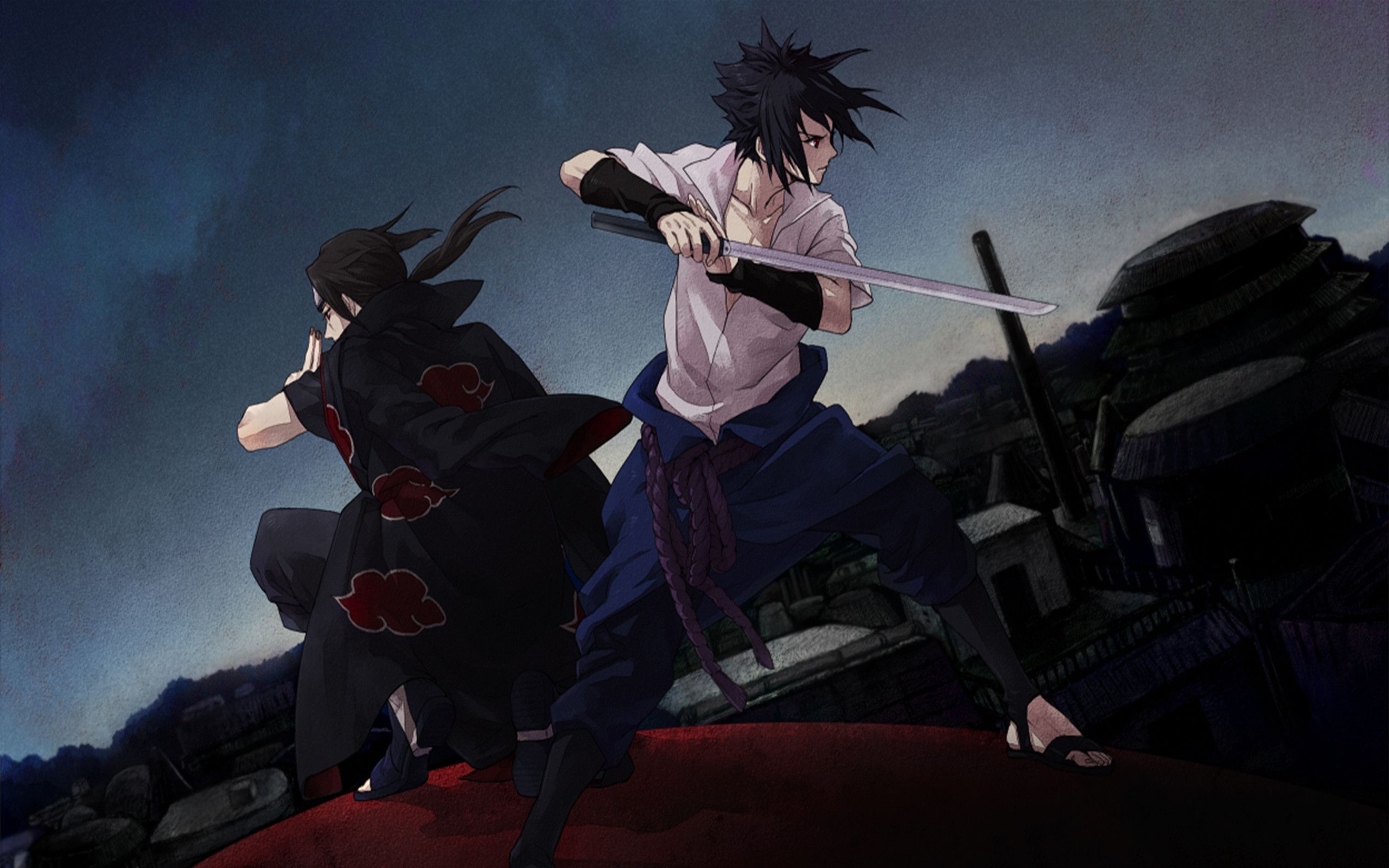 2560x1600 Itachi Sasuke Wallpaper, Desktop