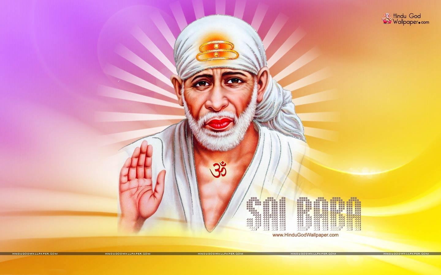 1440x900 Sai Baba Wallpaper , free download, (41), Desktop