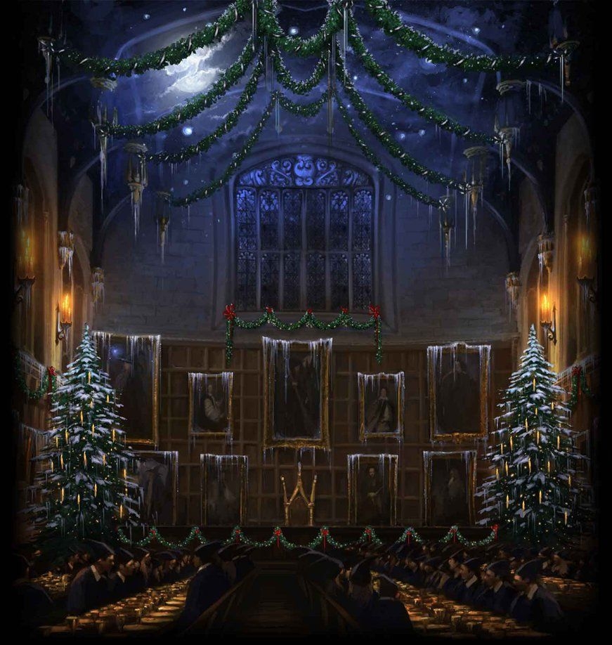 880x920 Pottermore Background: Great Hall at Christmas. Hogwarts christmas, Harry potter christmas, Harry potter wallpaper, Phone