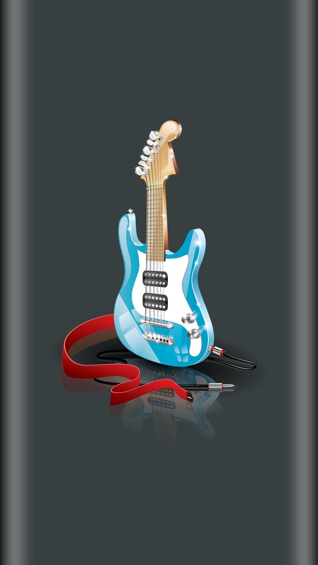 1080x1920 EDGE guitar. SAMSUNG GALAXY 7.8.8+. Homescreen wallpaper, Phone