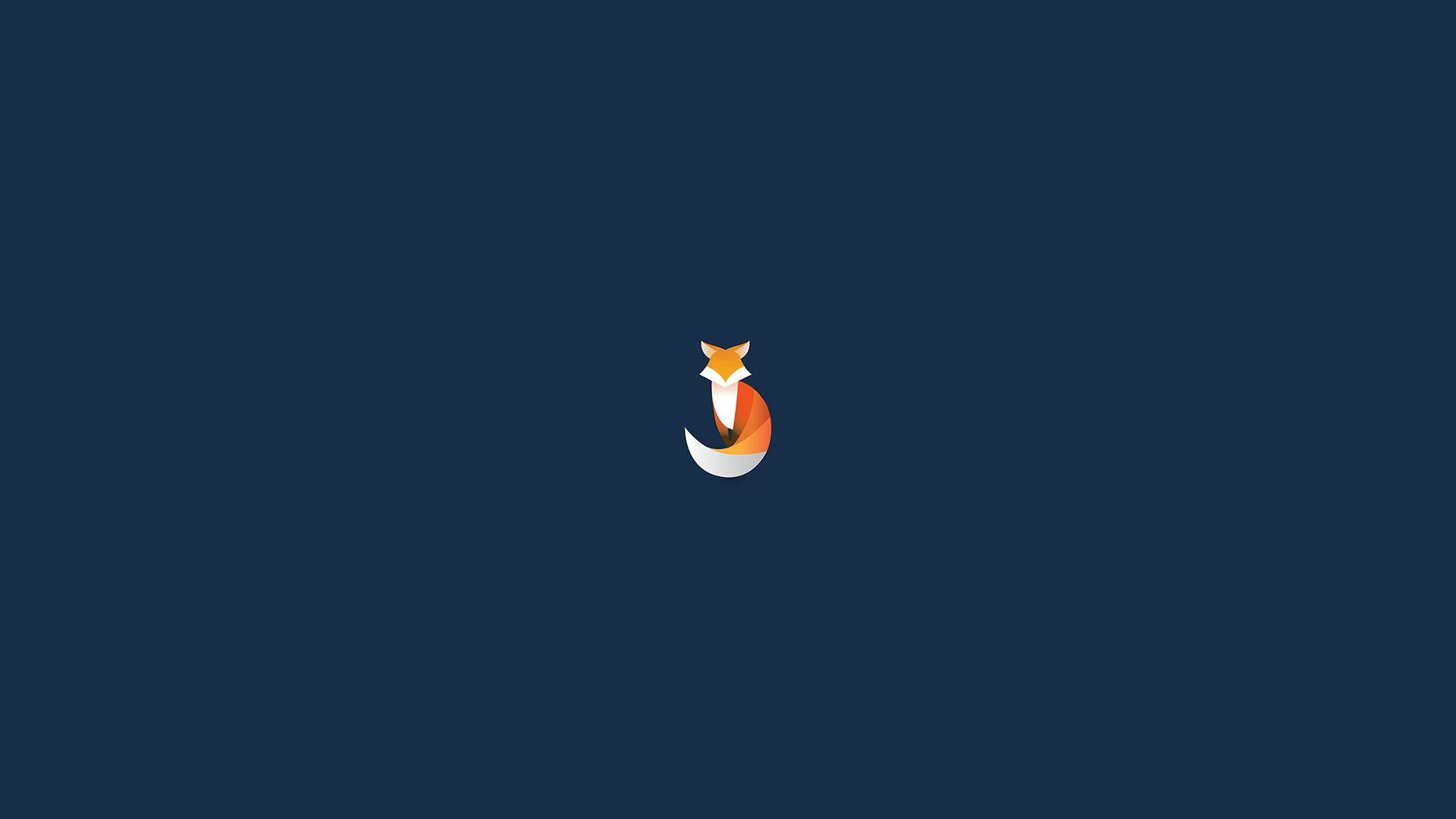 1920x1080 Minimalist Fox Wallpaper Free Minimalist Fox, Desktop