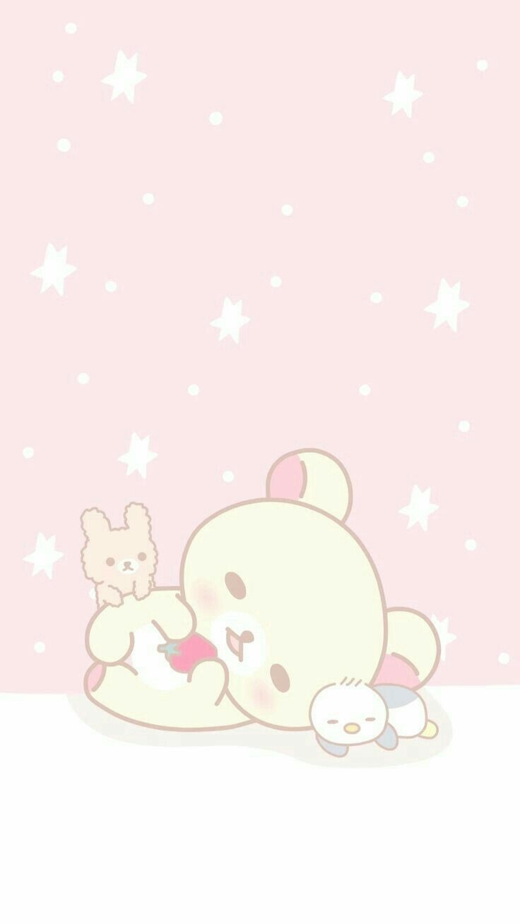 740x1310 Ig. • #kawaii #wallpaper #feed #cute #pastel #fofo #pink. Cute pastel wallpaper, Rilakkuma wallpaper, Kawaii wallpaper, Phone