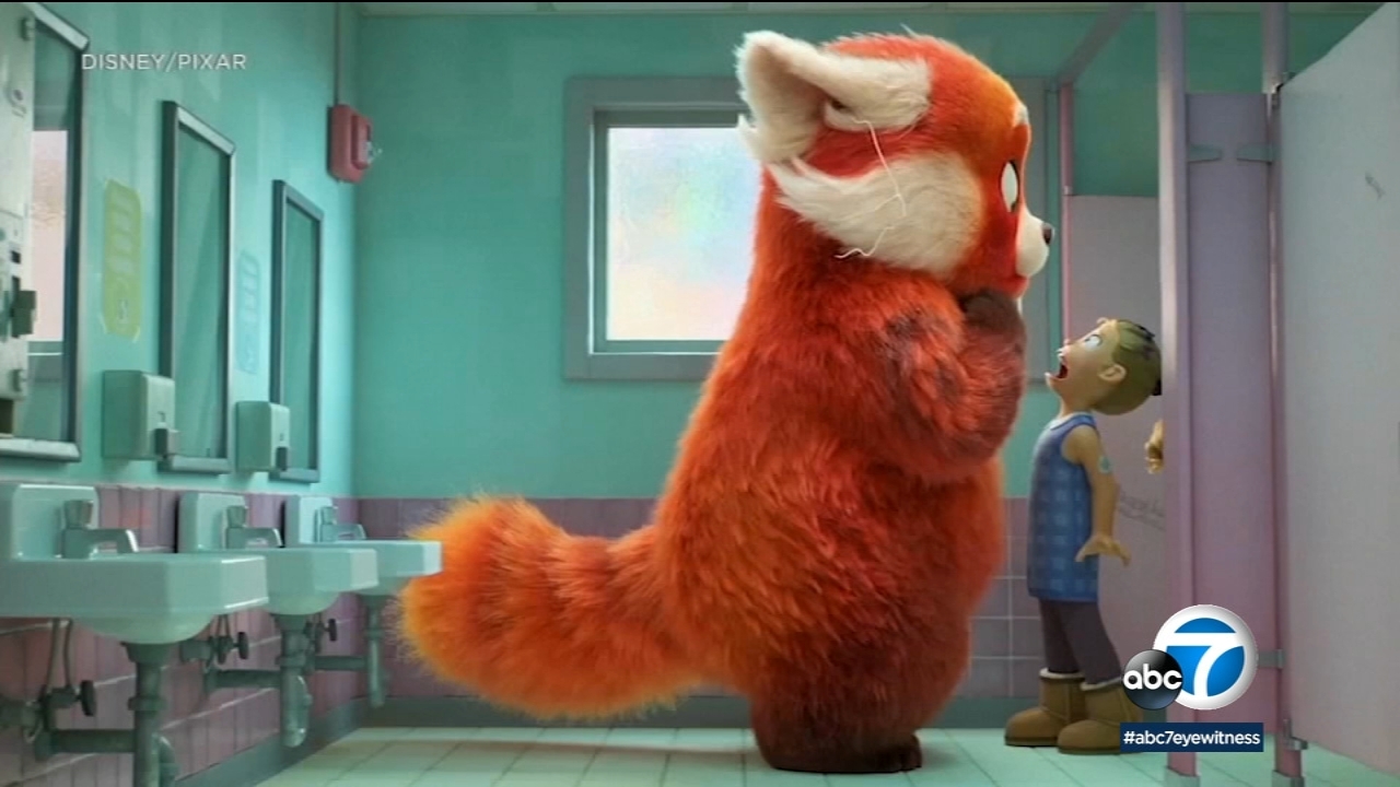 1280x720 Disney Pixar's New Film 'Turning Red' Focuses On Friendship, Family, Growing Up, And A Giant Red Panda Los Angeles, Desktop