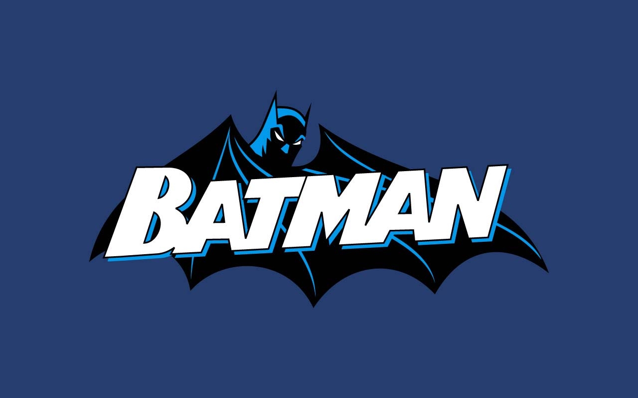 1280x800 Blue Batman Logo Wallpaper, Desktop