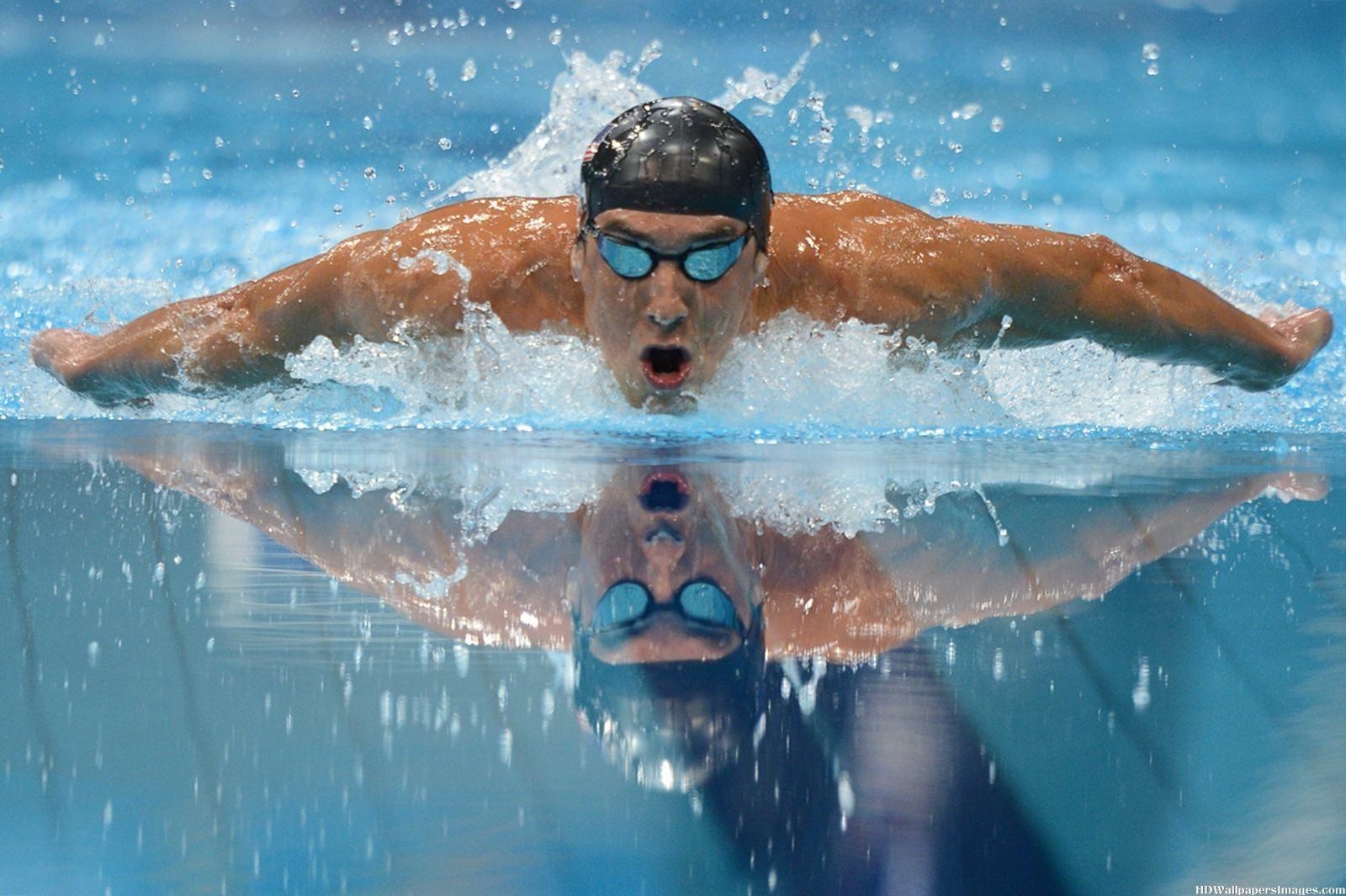 1600x1070 Michael Phelps Swimming, Desktop