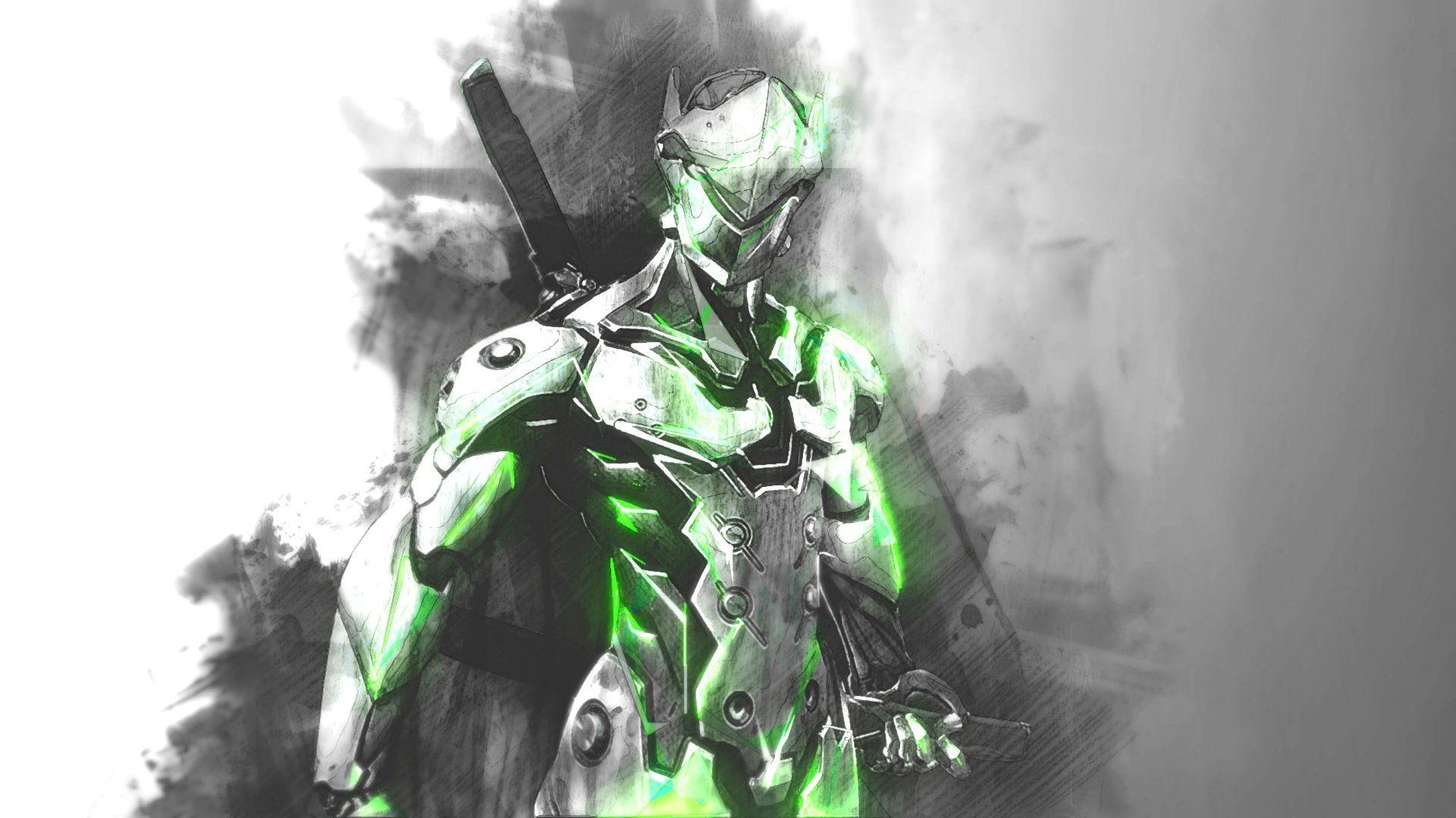 1920x1080 Genji (Overwatch) HD Wallpaper, Desktop