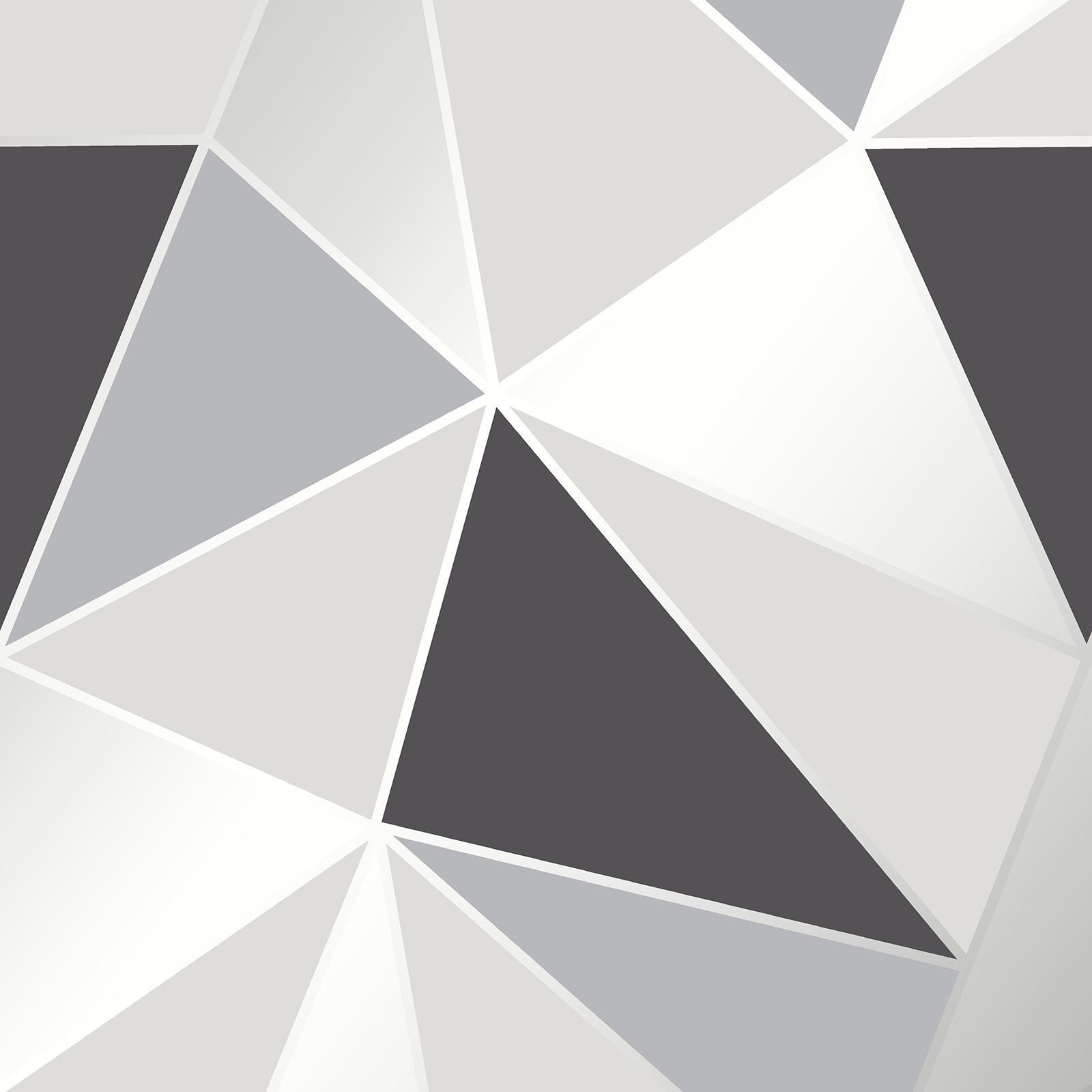 1600x1600 Grey Geometric Wallpaper, Phone