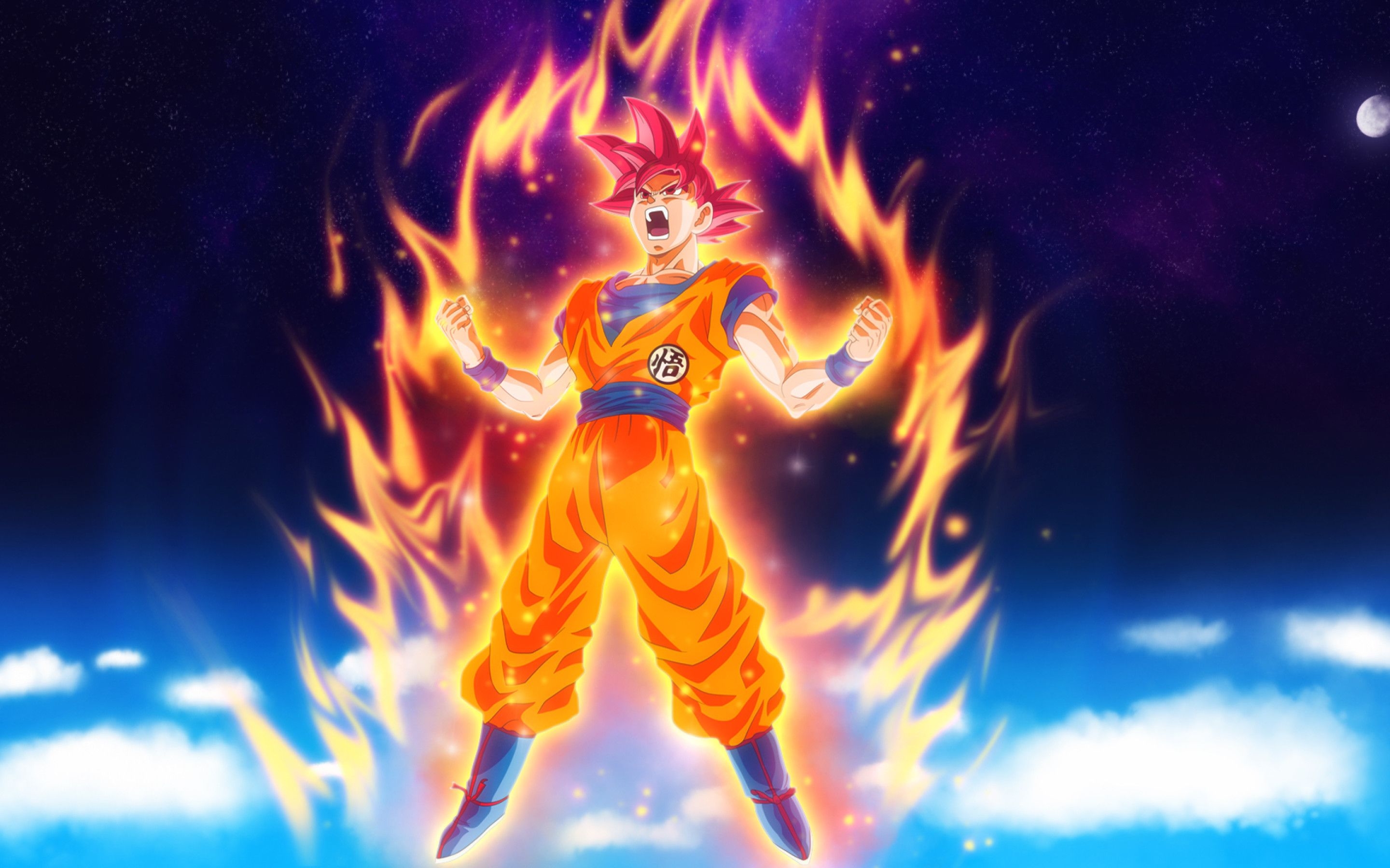 2880x1800 Dragon Ball Z Goku Macbook Pro Retina HD 4k Wallpaper, Desktop