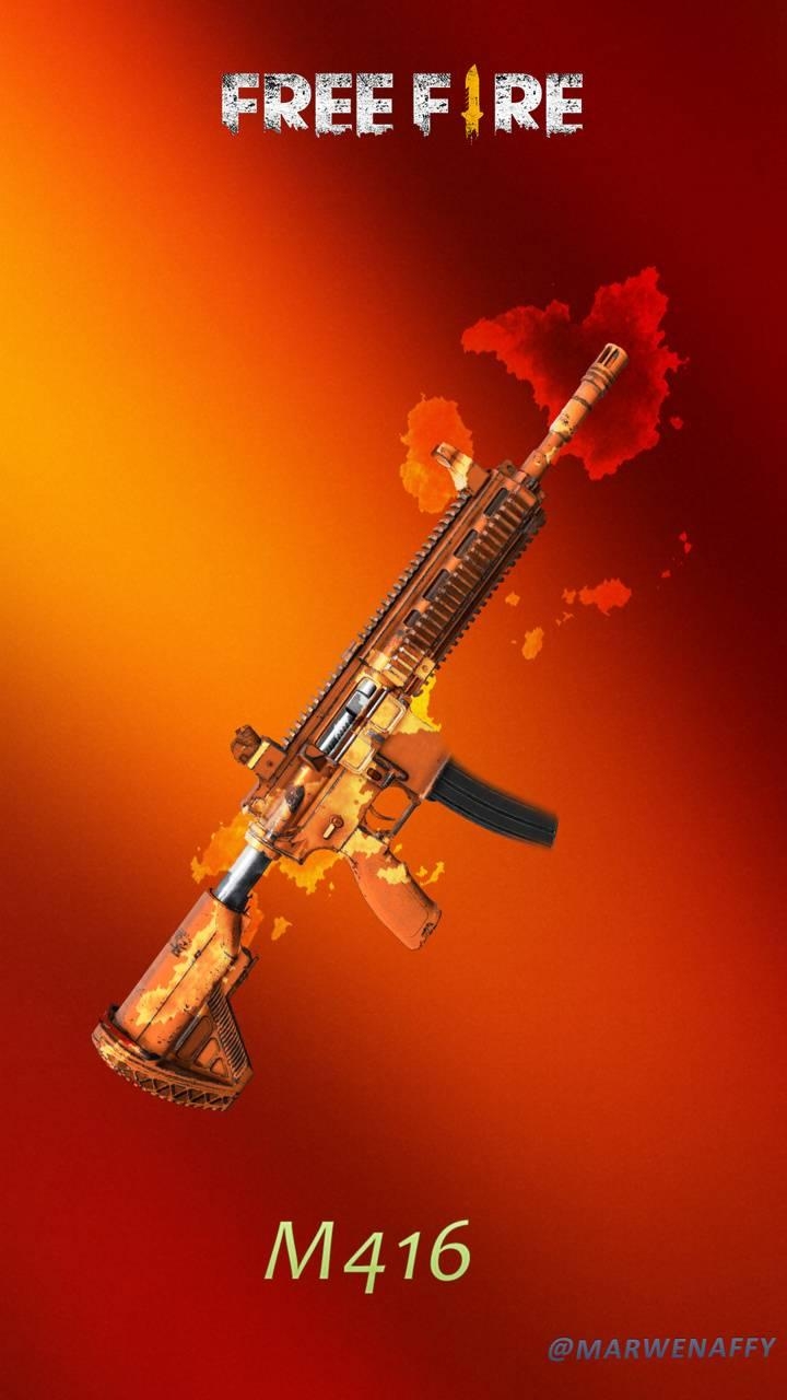 720x1280 M416 Free Fire wallpaper, Phone