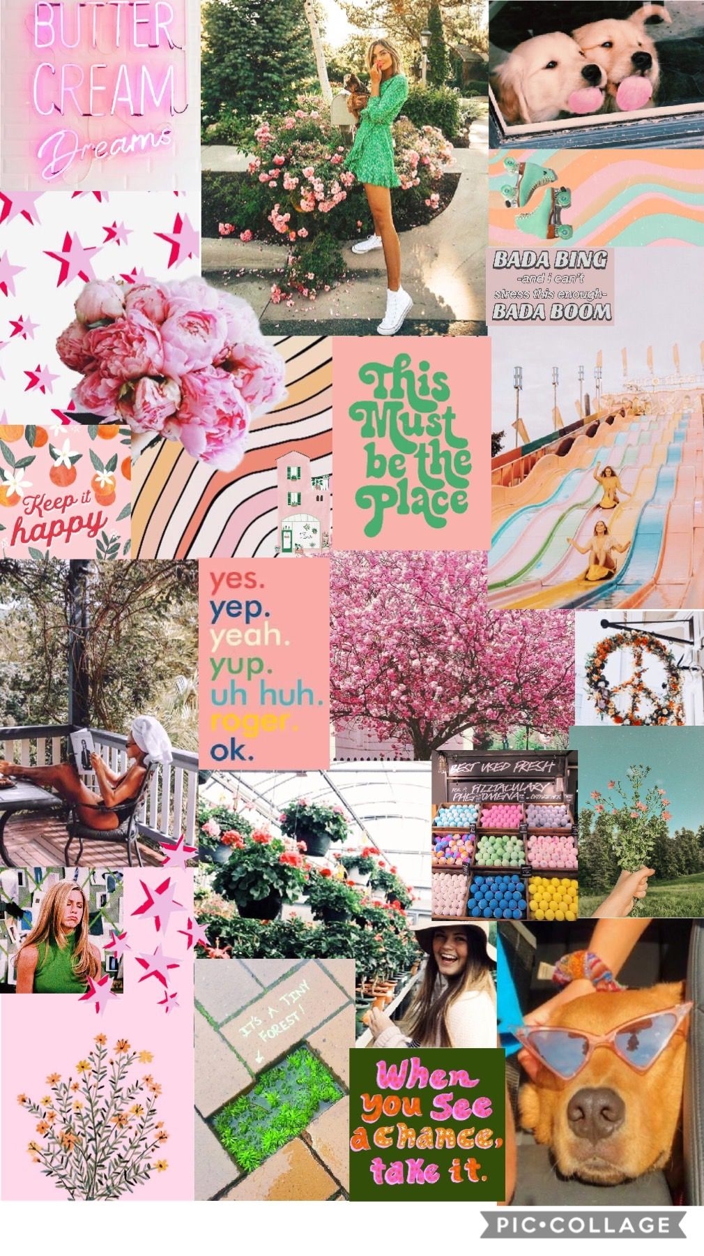 1010x1800 Mood board, collage, vsco, pink and green aesthetic. Aesthetic iphone wallpaper, Mood board, iPhone wallpaper, Phone