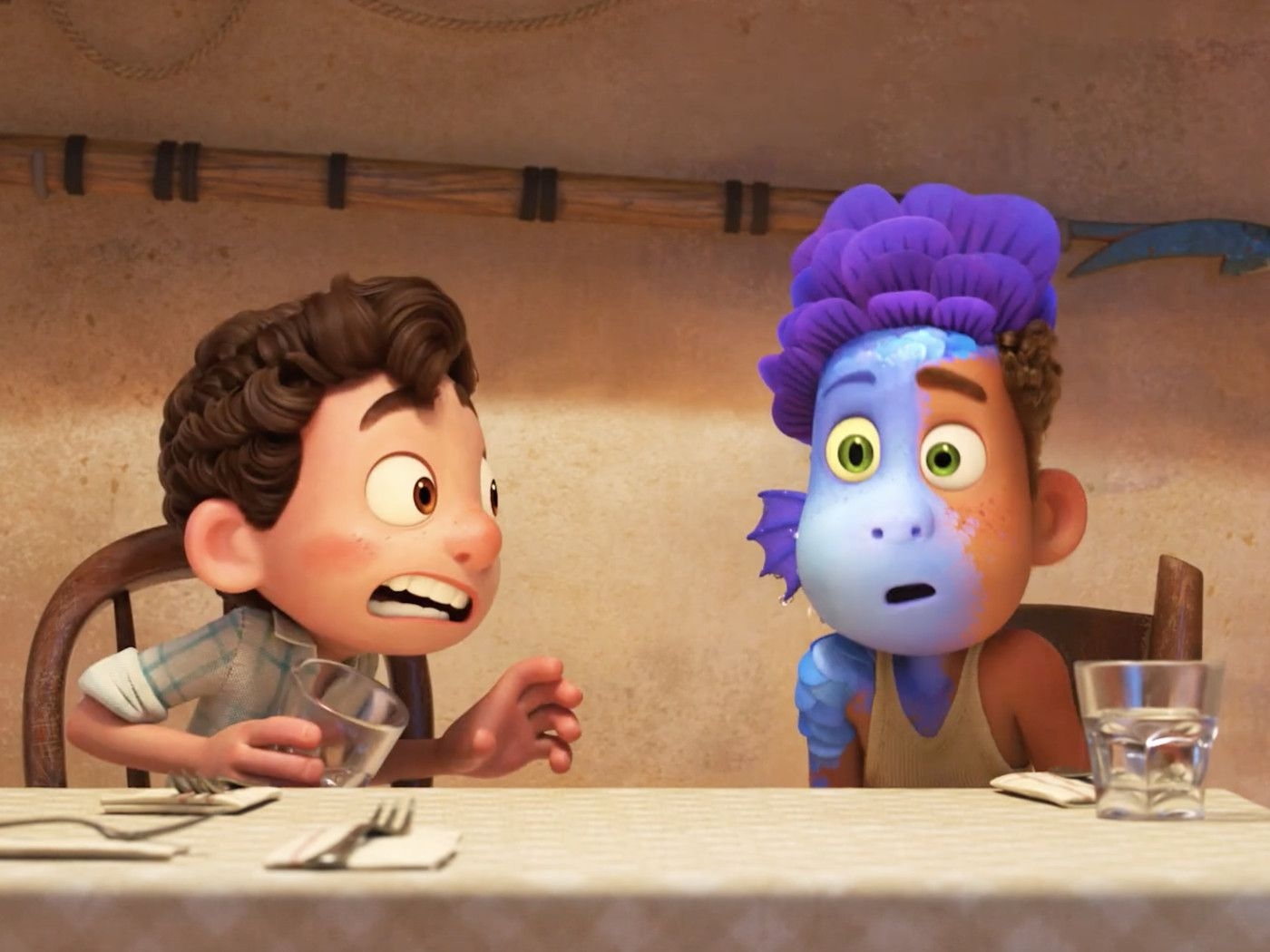 1400x1050 Luca trailer: Pixar's new movie has sea monsters and friendship, Desktop