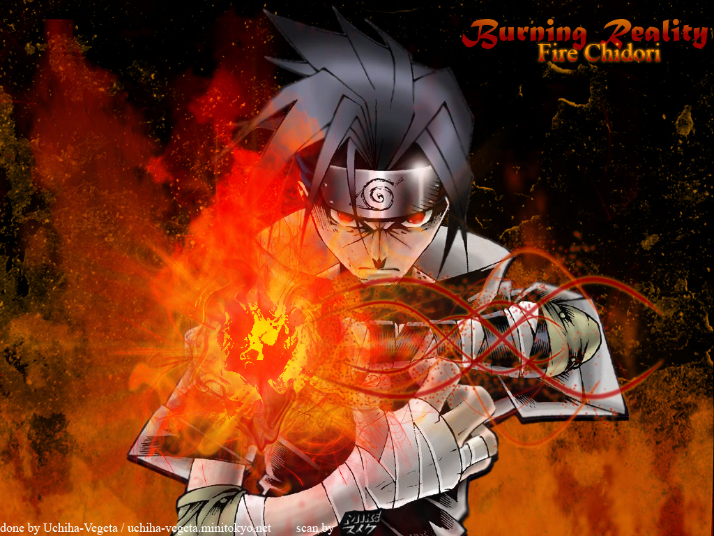 1030x770 Naruto Wallpaper: -=- Fire Chidori -=, Desktop