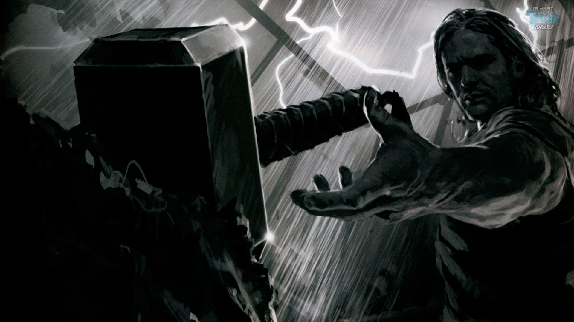 1920x1080 Thor Hammer Wallpaper Mjolnir Wallpaper, Desktop