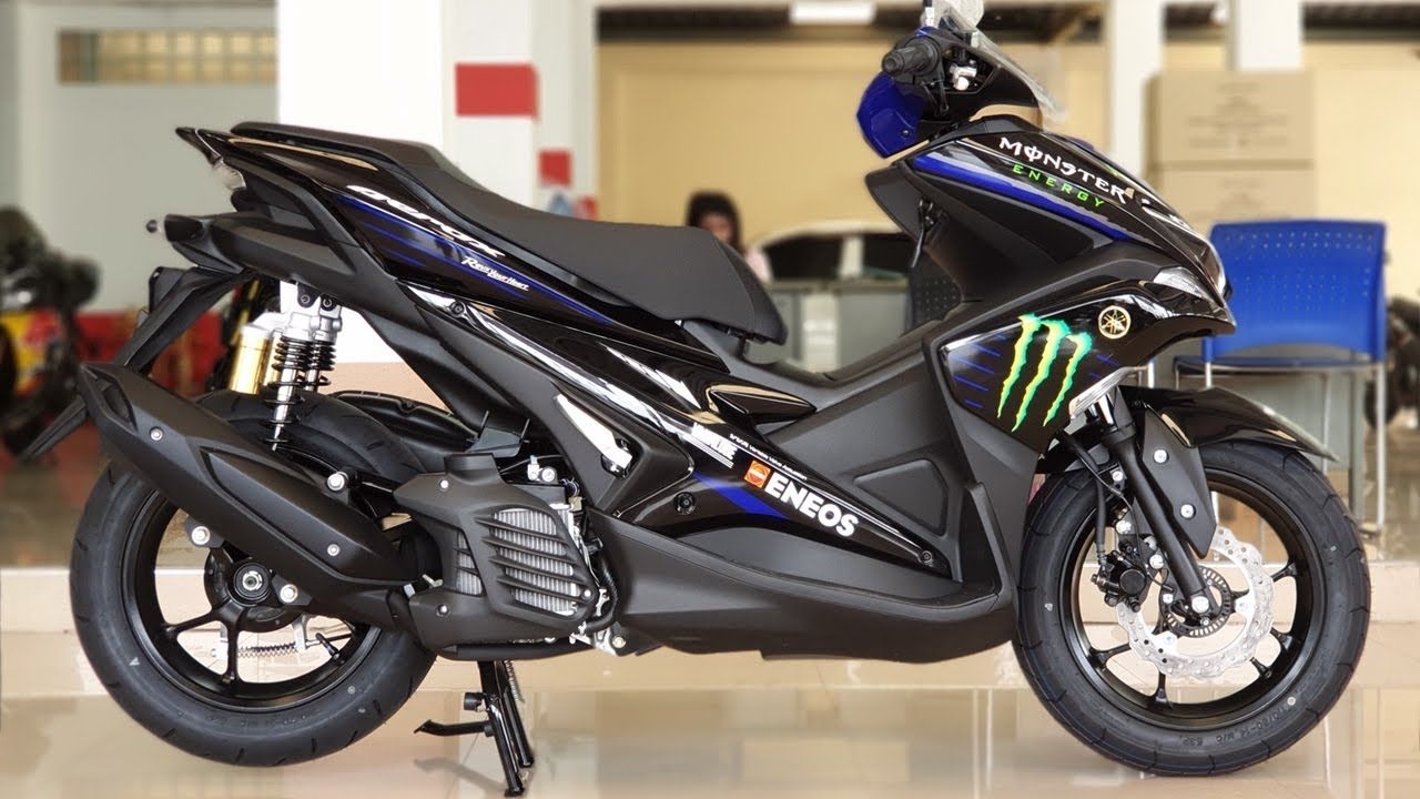 1280x720 New 2019 Yamaha Aerox 155 MotoGP Monster Energy Edition, Desktop