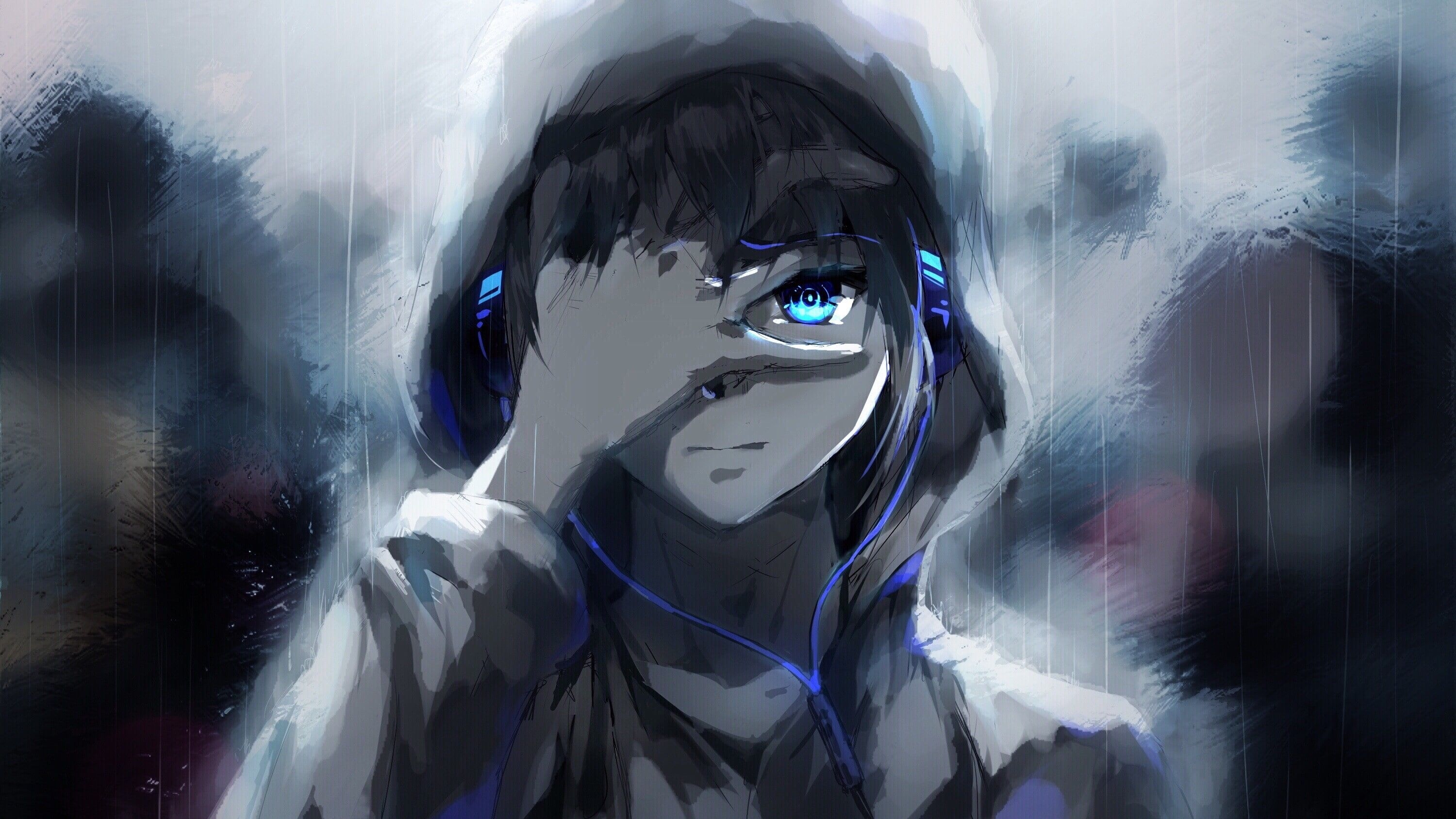 3000x1690 Anime hoodie HD wallpaper free download, Desktop