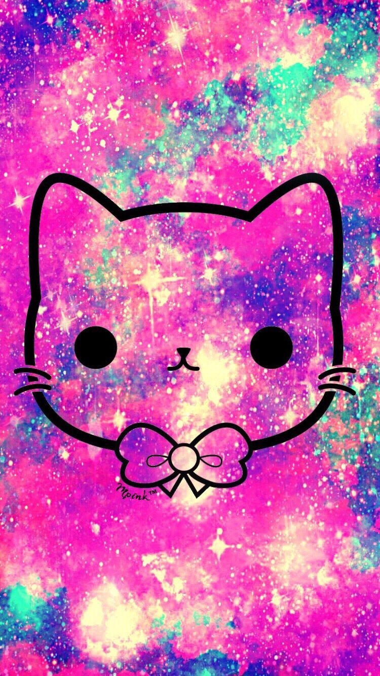 750x1340 Cute Kawaii Cat Wallpaper, Phone