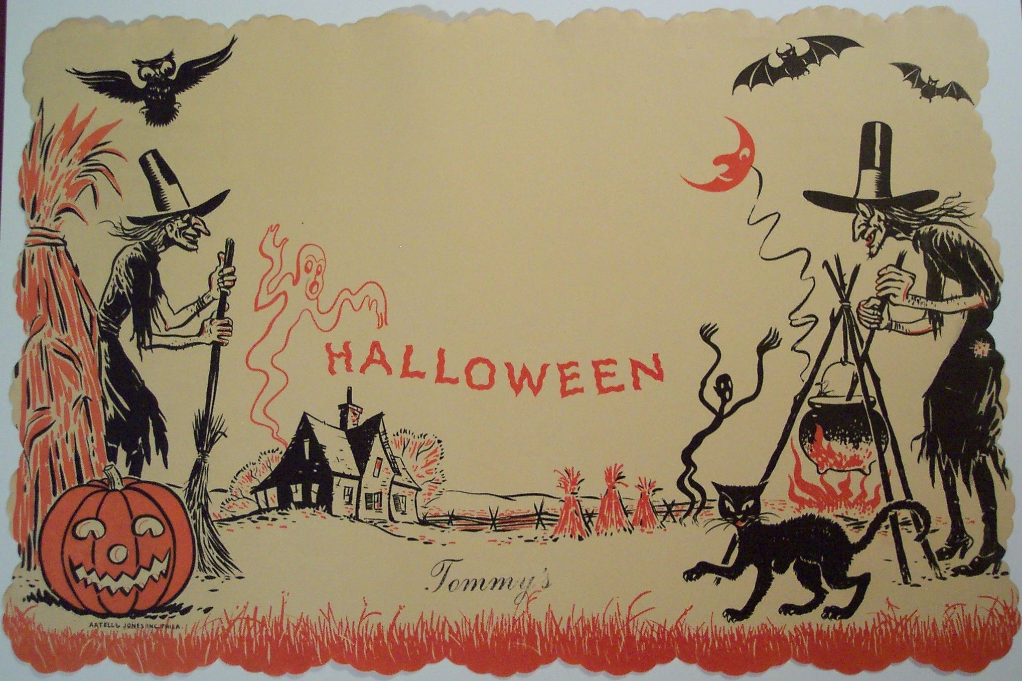 2040x1360 Vintage Halloween Laptop Wallpaper Free Vintage Halloween Laptop Background, Desktop