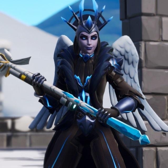 640x640 The Ice Queen Fortnite wallpaper, Phone