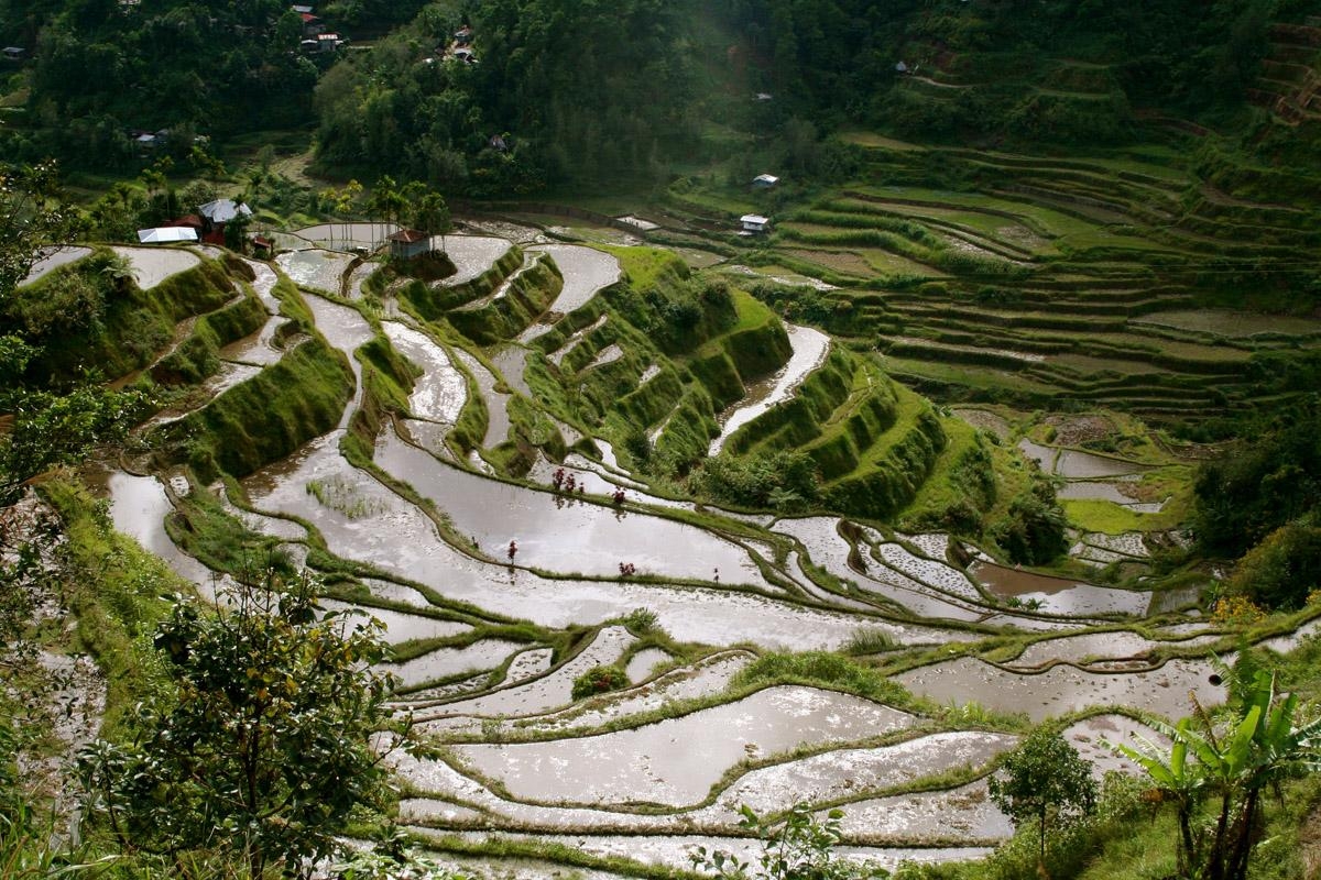 1200x800 World Visits: Famous Place Banaue Rice Terraces 2000 Years Old Mountains, Desktop