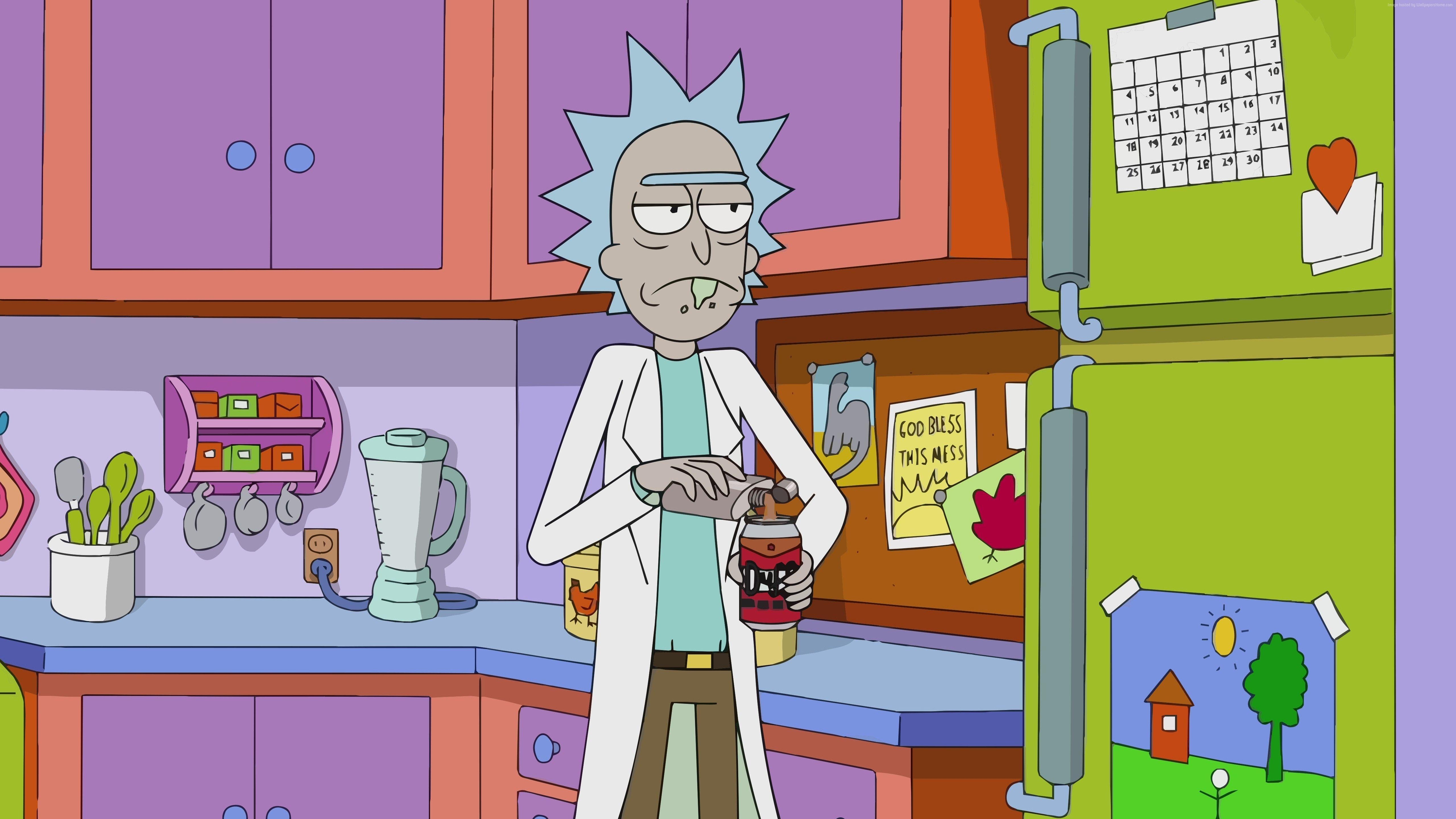 5120x2880 Rick and Morty Wallpaper, Movies: Rick and Morty, rick, 3 season, Desktop