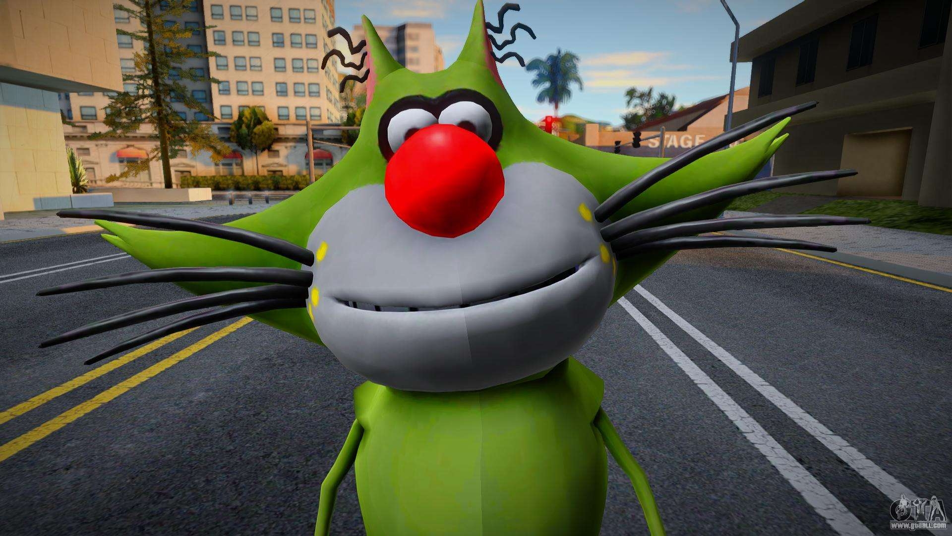 1920x1080 Jack from Oggy and The Cockroaches for GTA San Andreas, Desktop