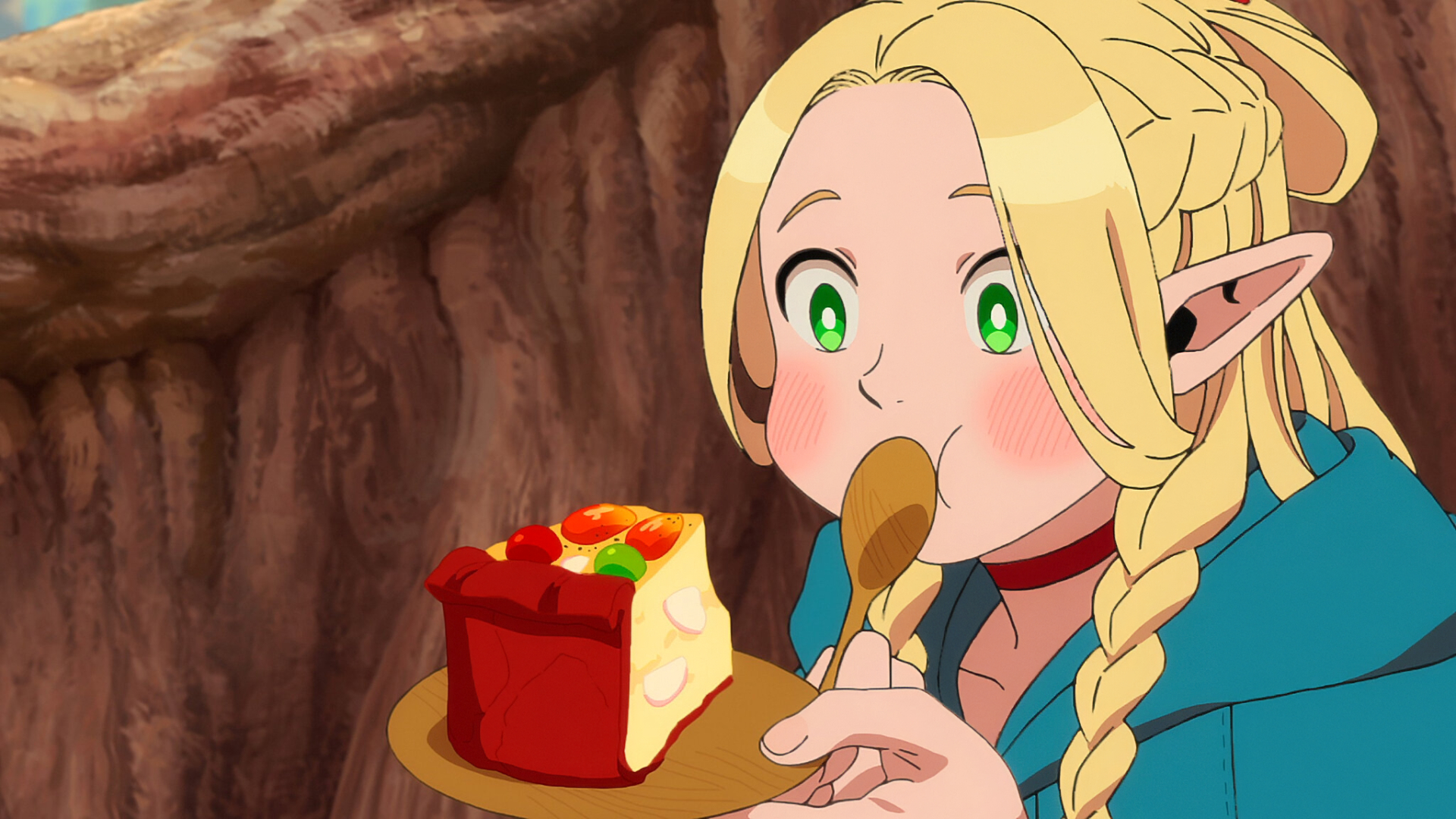 1920x1080 Anime Delicious in Dungeon Elf, Desktop