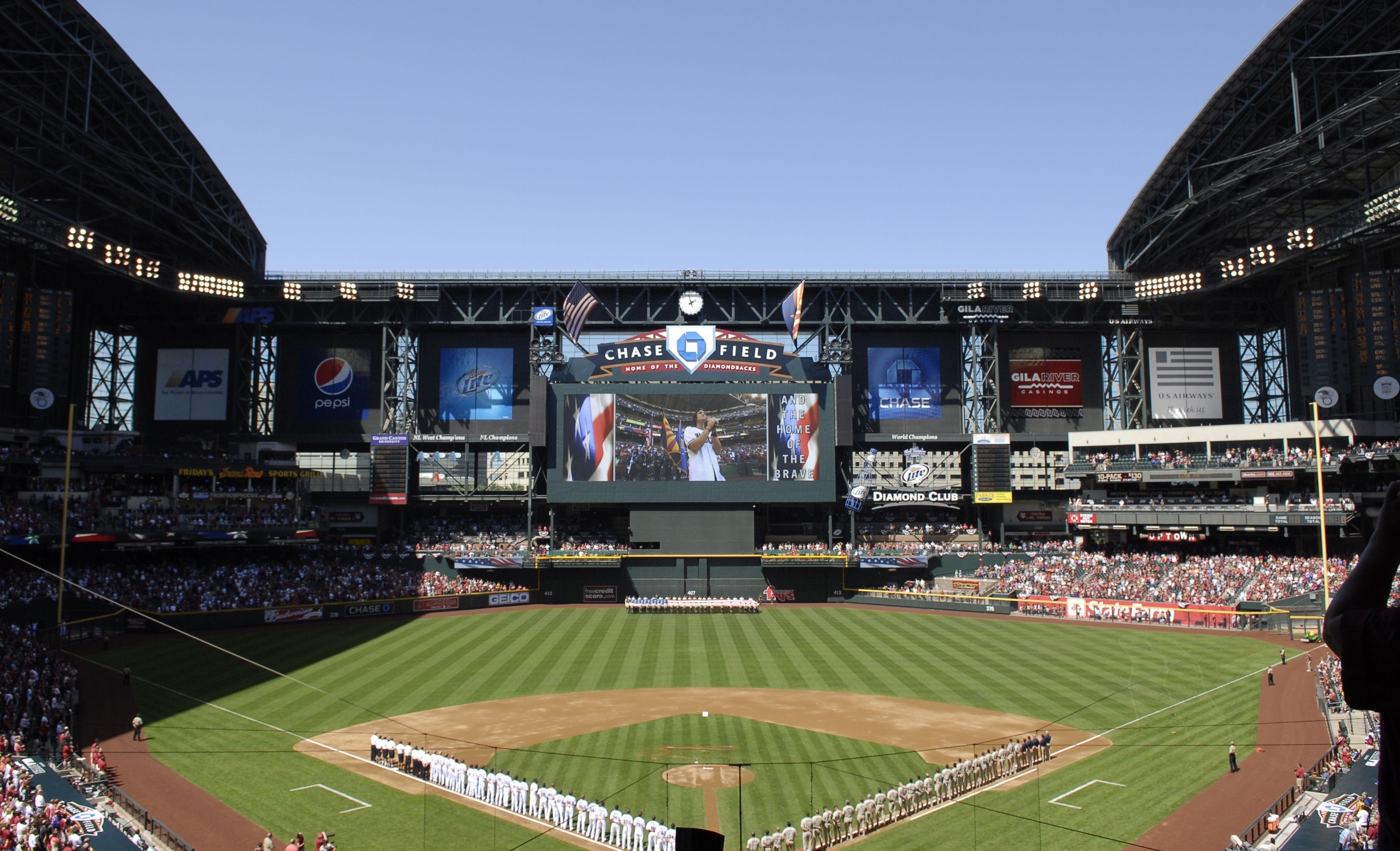 3870x2350 Chase Field Wallpaper, Desktop