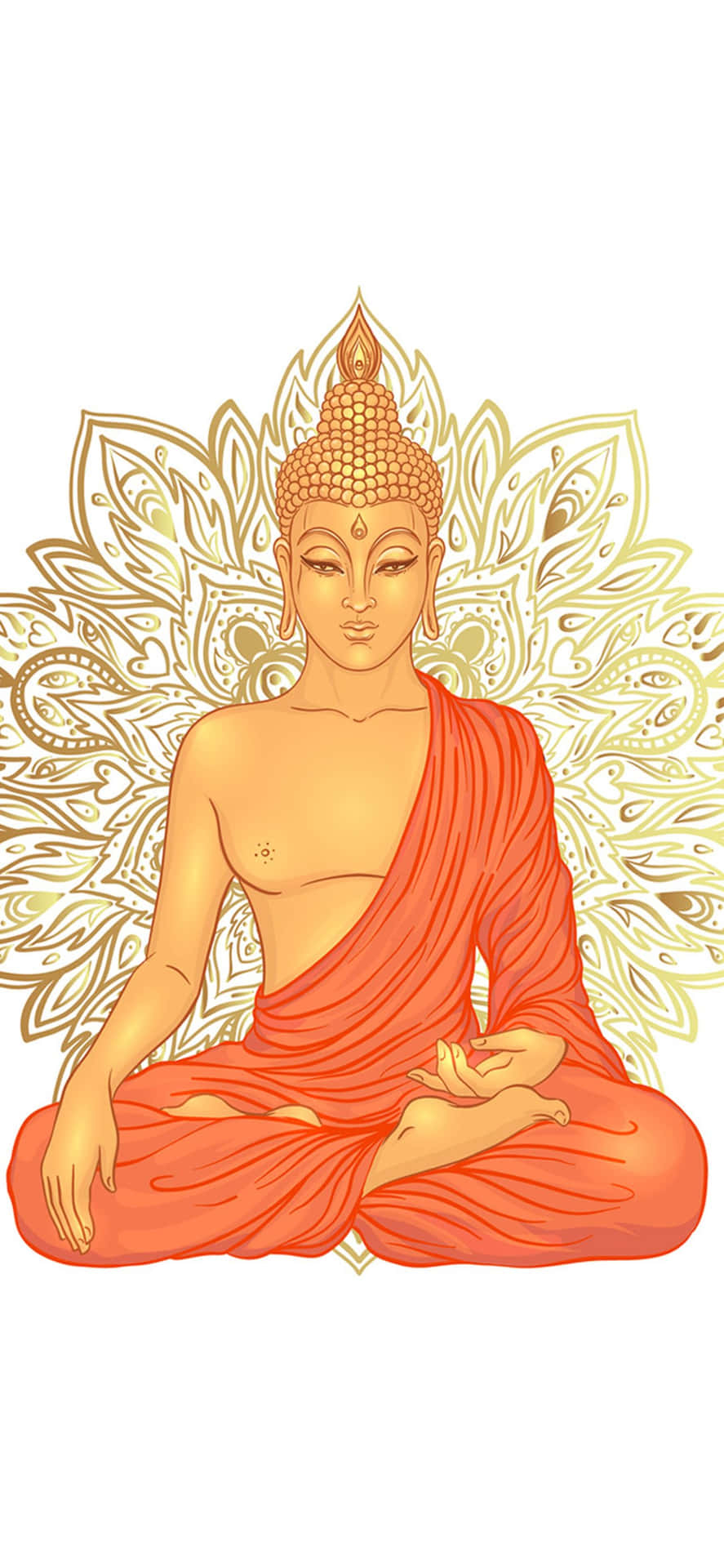 890x1920 Download Buddha Meditation iPhone Wallpaper, Phone