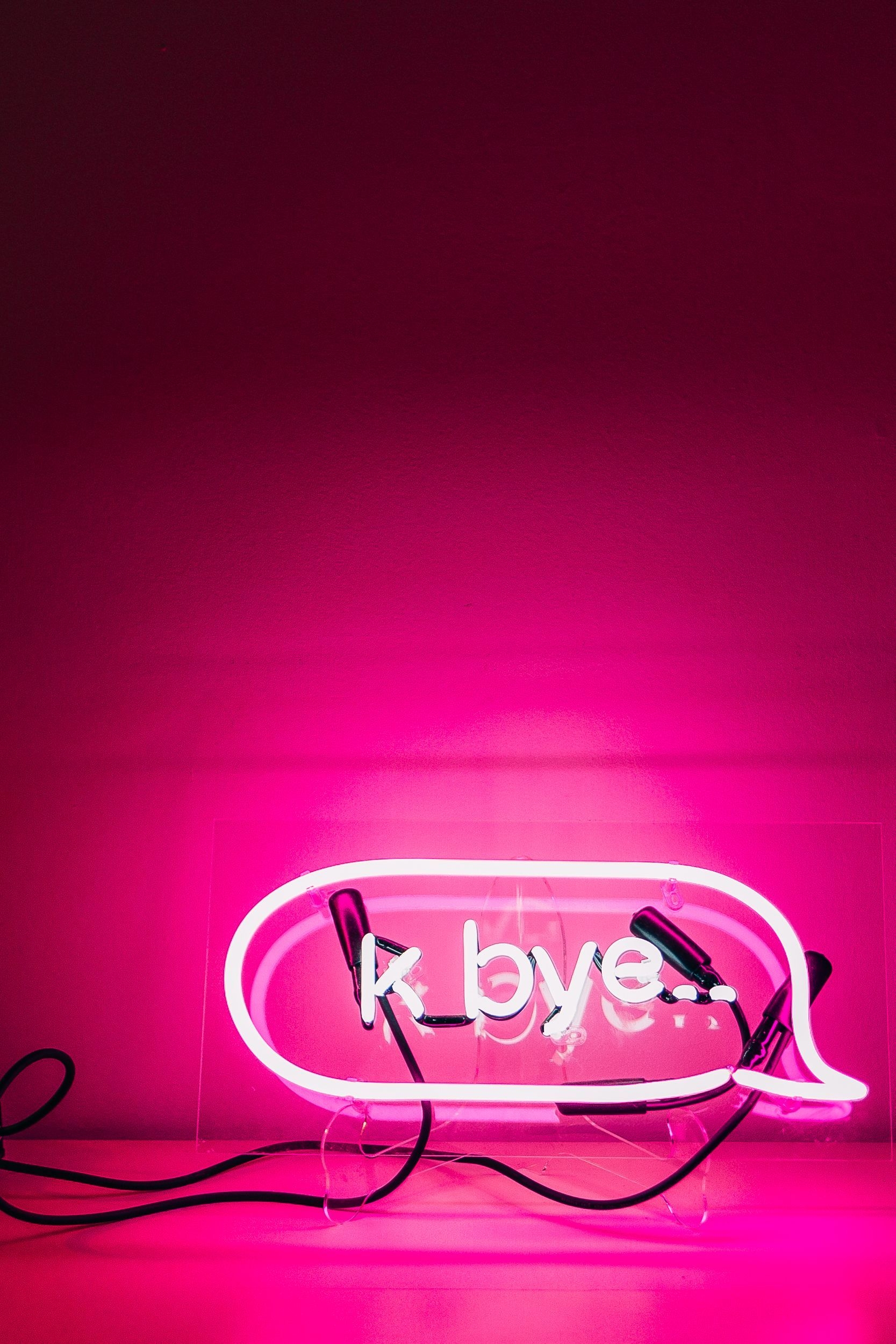 1670x2500 UO Interviews: Chrissie Miller. Pink neon sign, Neon wallpaper, Phone