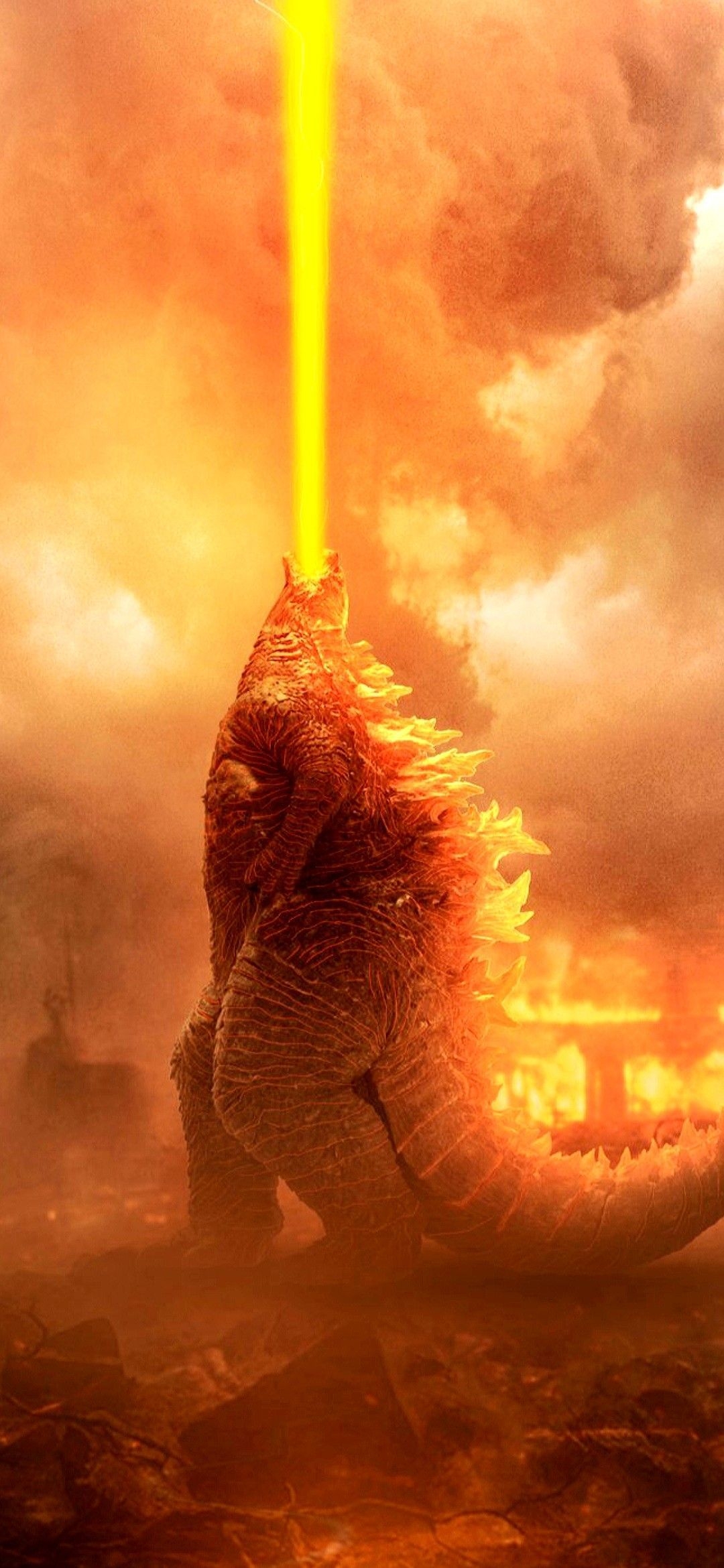 1080x2340 Godzilla wallpaper, Phone