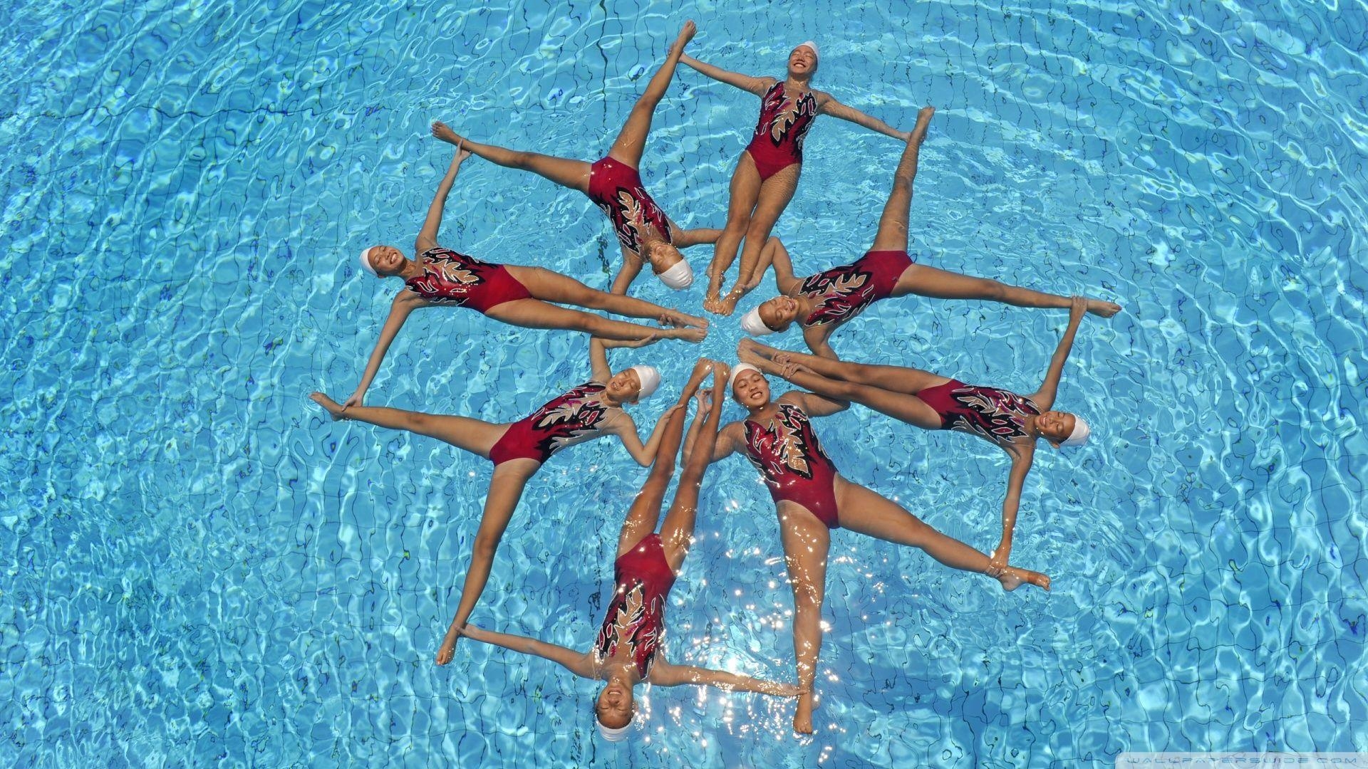 1920x1080 Synchronized Swimming HD desktop wallpaper, Widescreen, High, Desktop