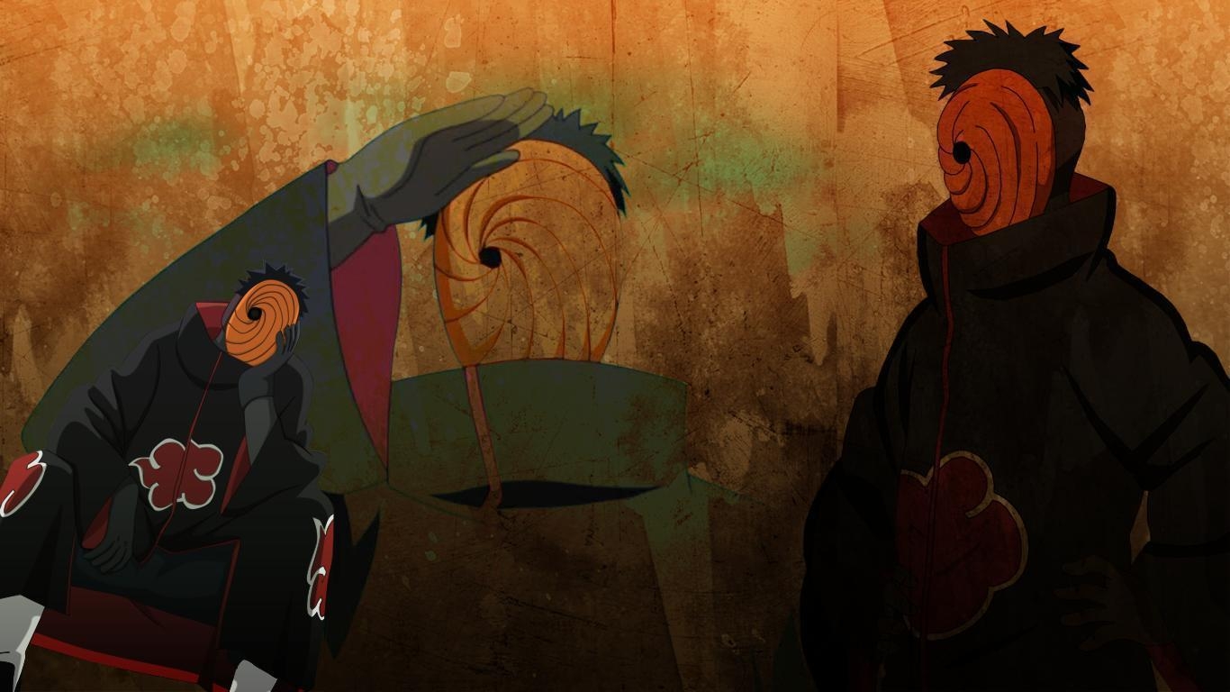 1370x770 tobi naruto, Desktop