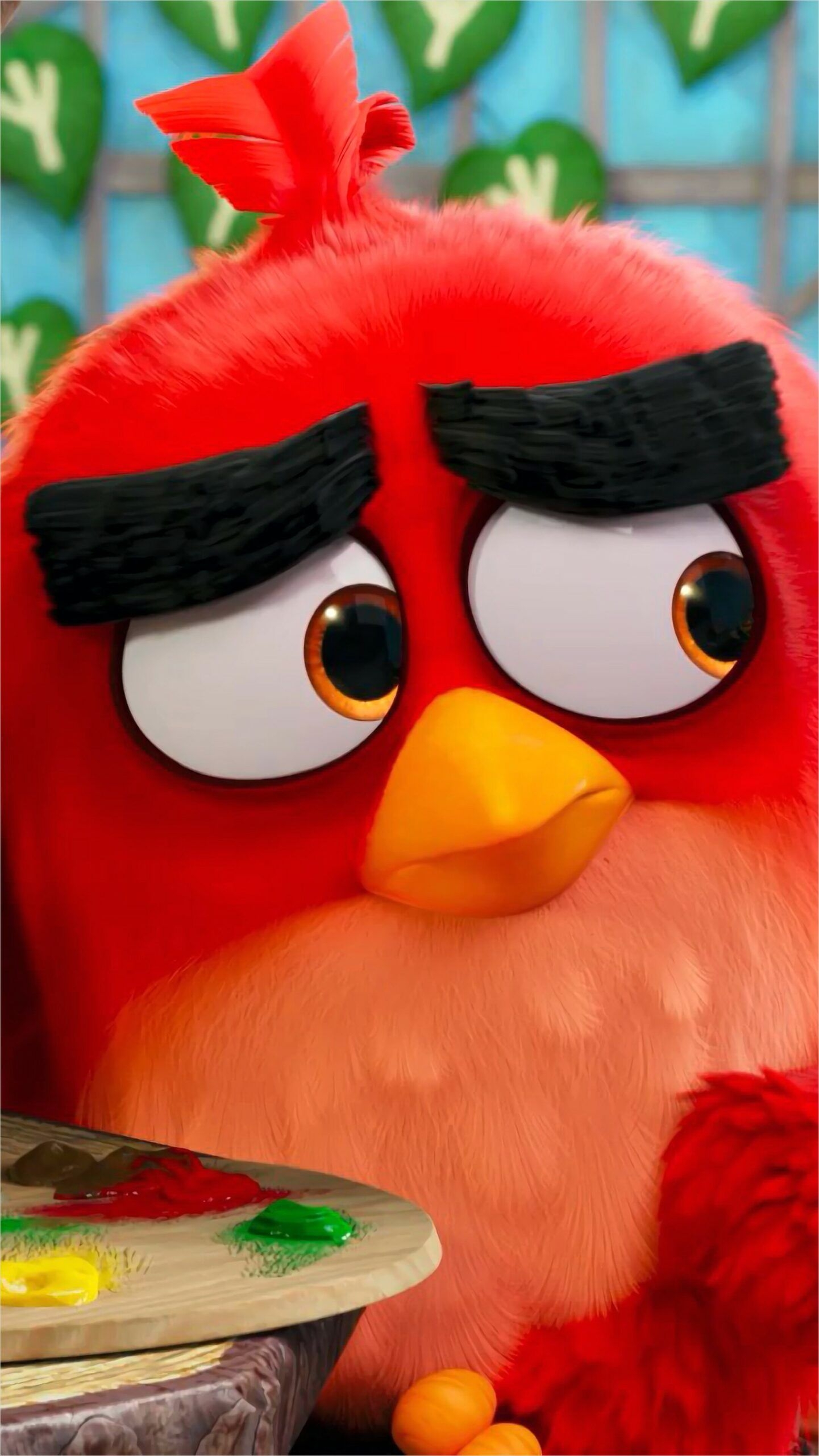 1450x2560 Angry Birds Wallpaper 4k. Bird wallpaper, Red angry bird, Angry birds movie, Phone