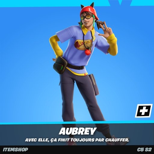 520x520 Aubrey Fortnite wallpaper, Phone