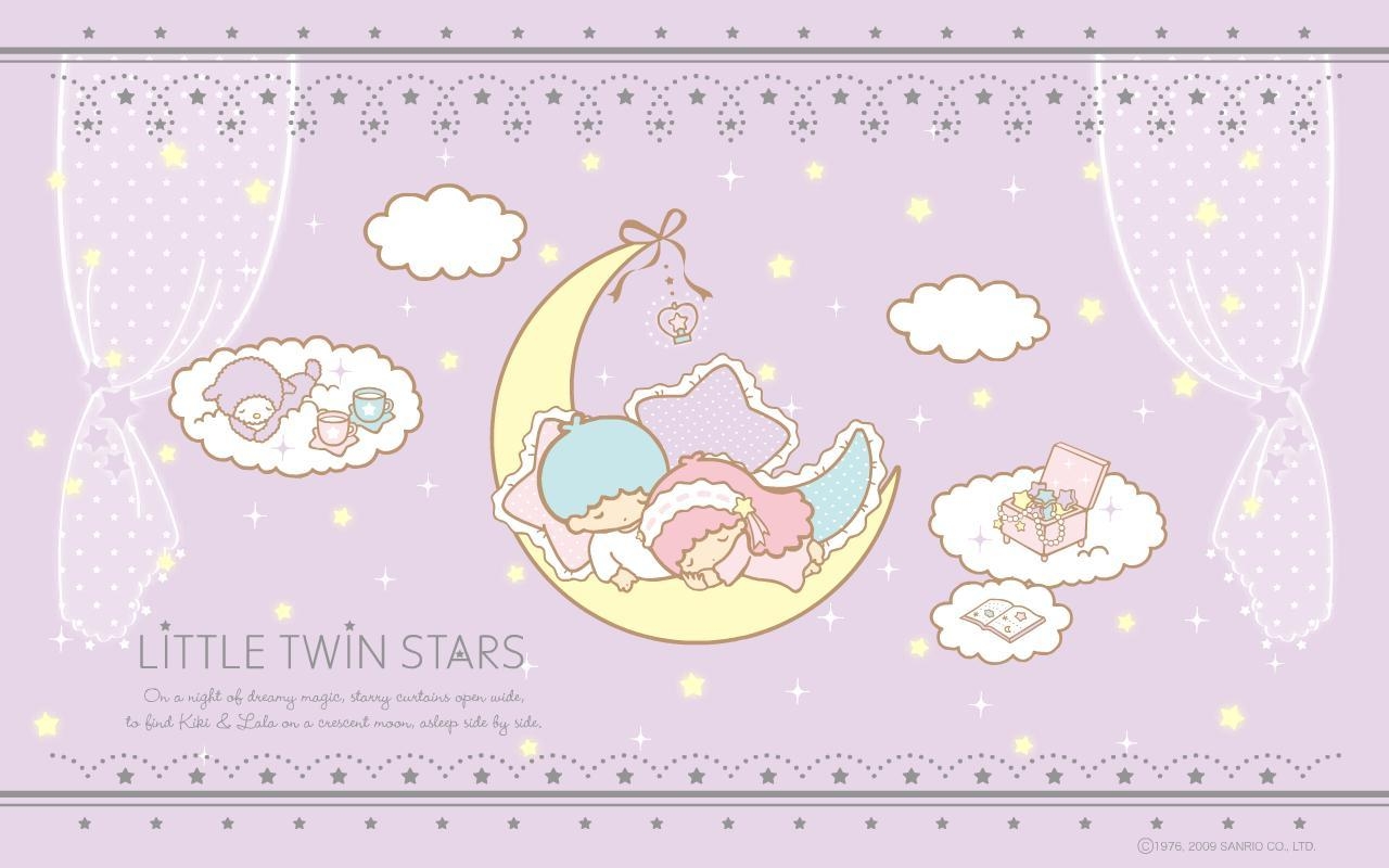 1280x800 Kiki & Lala Twin Stars, Desktop