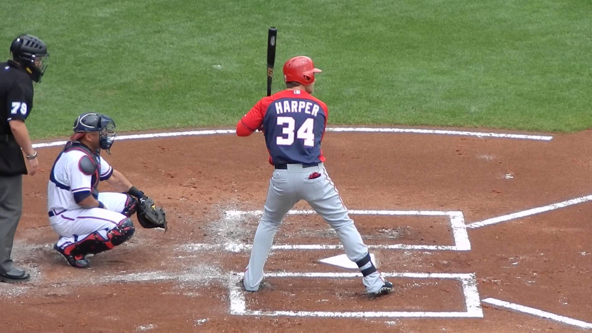 1920x1080 Nationals Bryce Harper Batting Vs Braves 3 12 14 HD, Desktop