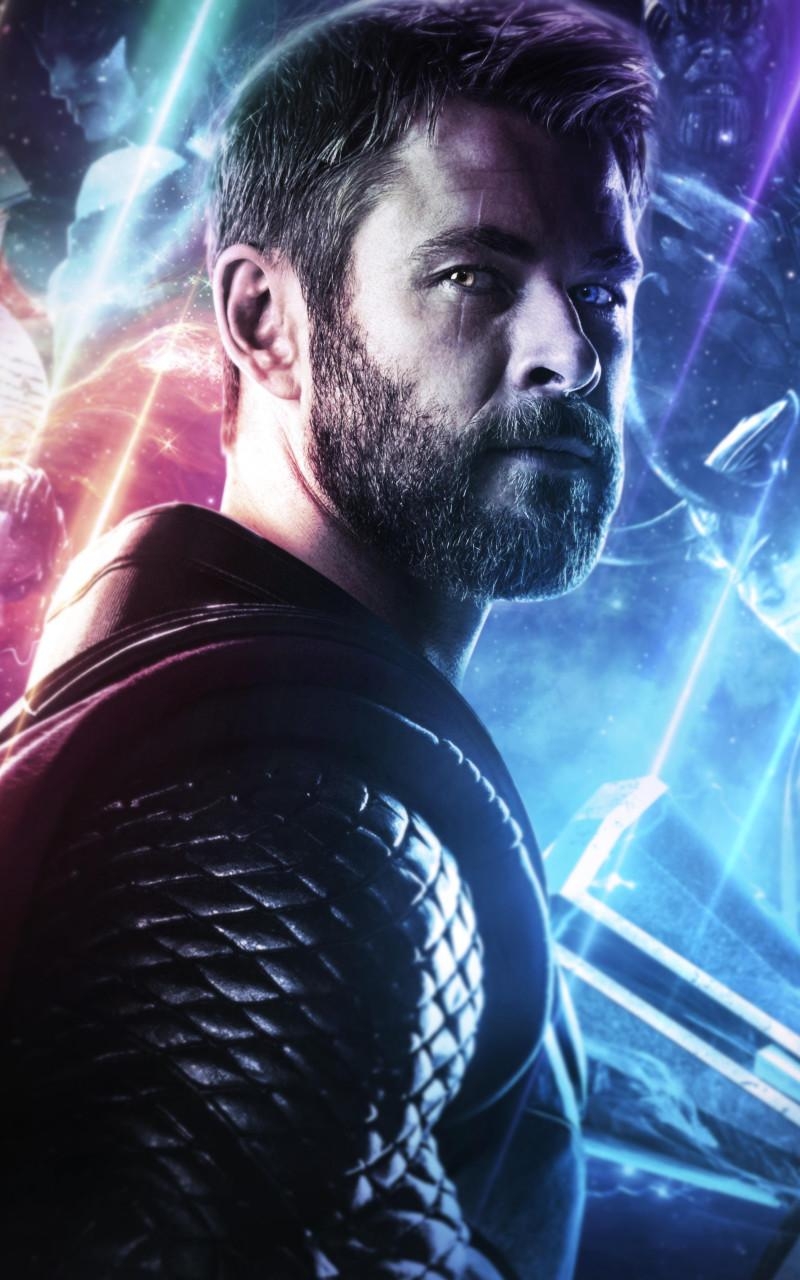 800x1280 Avengers Endgame Thor Full HD Wallpaper, Phone